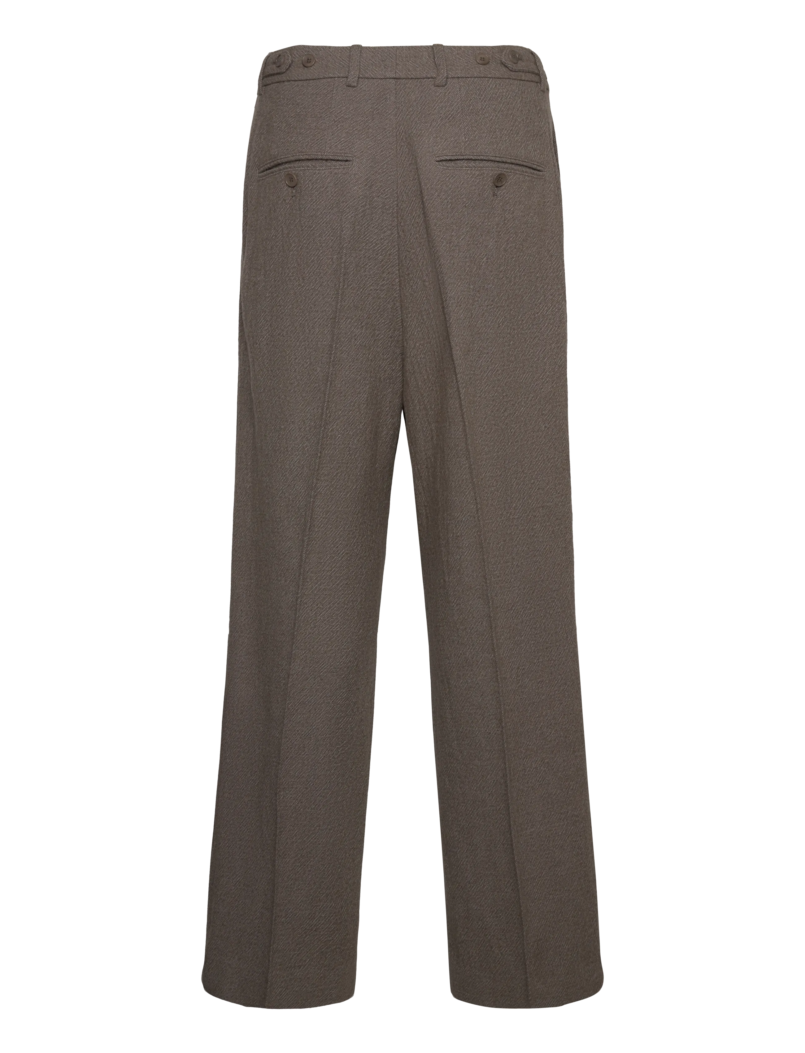 HOPE Fire Trousers Wavy Beige Twill-46 kostymbyxor dam – bild 2