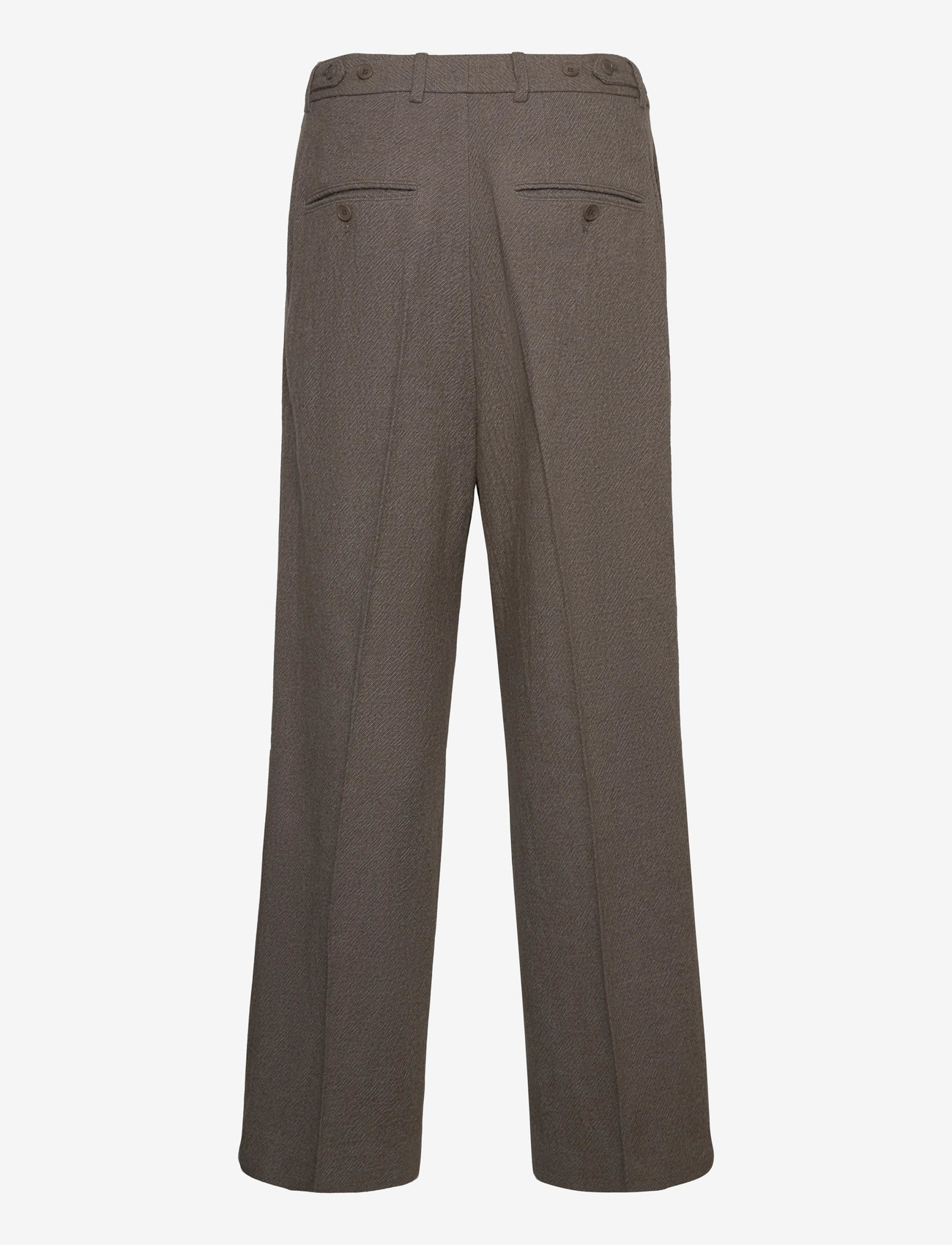 Hope - Fire Trousers Wavy Beige Twill-46 - tailored trousers - wavy beige twill - 1