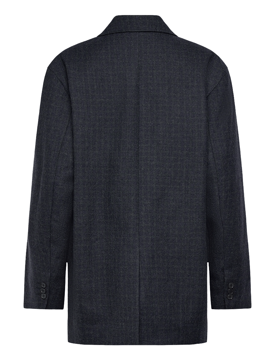 Hope - Tricky Blazer - Ühes joones nööpidega bleiserid - grey blue check - 1