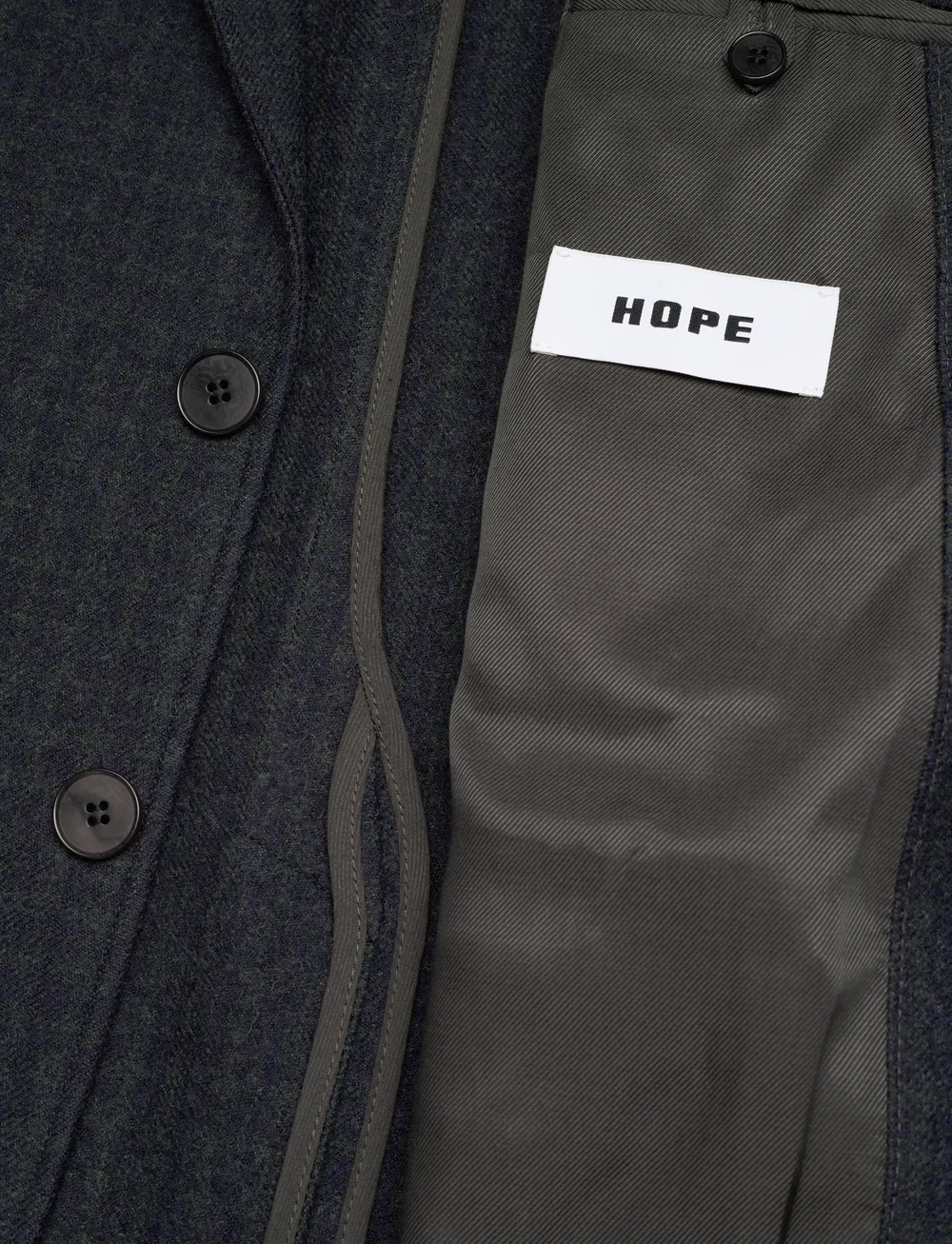Hope - Tricky Blazer - einreihige blazer - grey blue check - 4