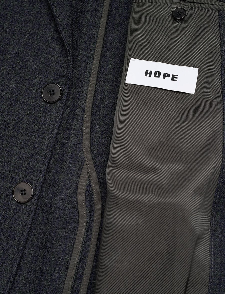 Hope - Tricky Blazer - Ühes joones nööpidega bleiserid - grey blue check - 4
