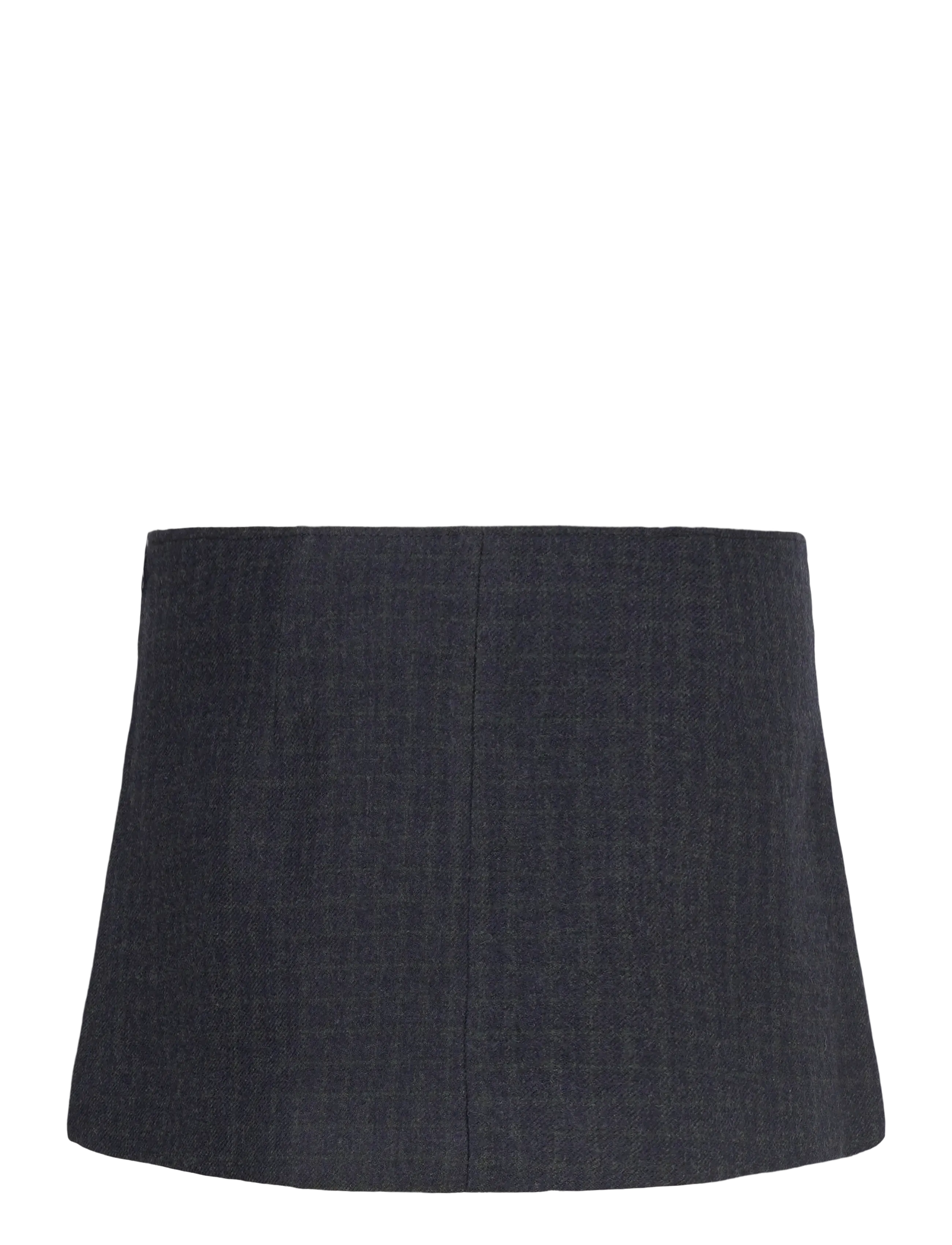 Hope - Petite Skirt Grey Blue Check-38 - korte rokken - grey blue check - 1