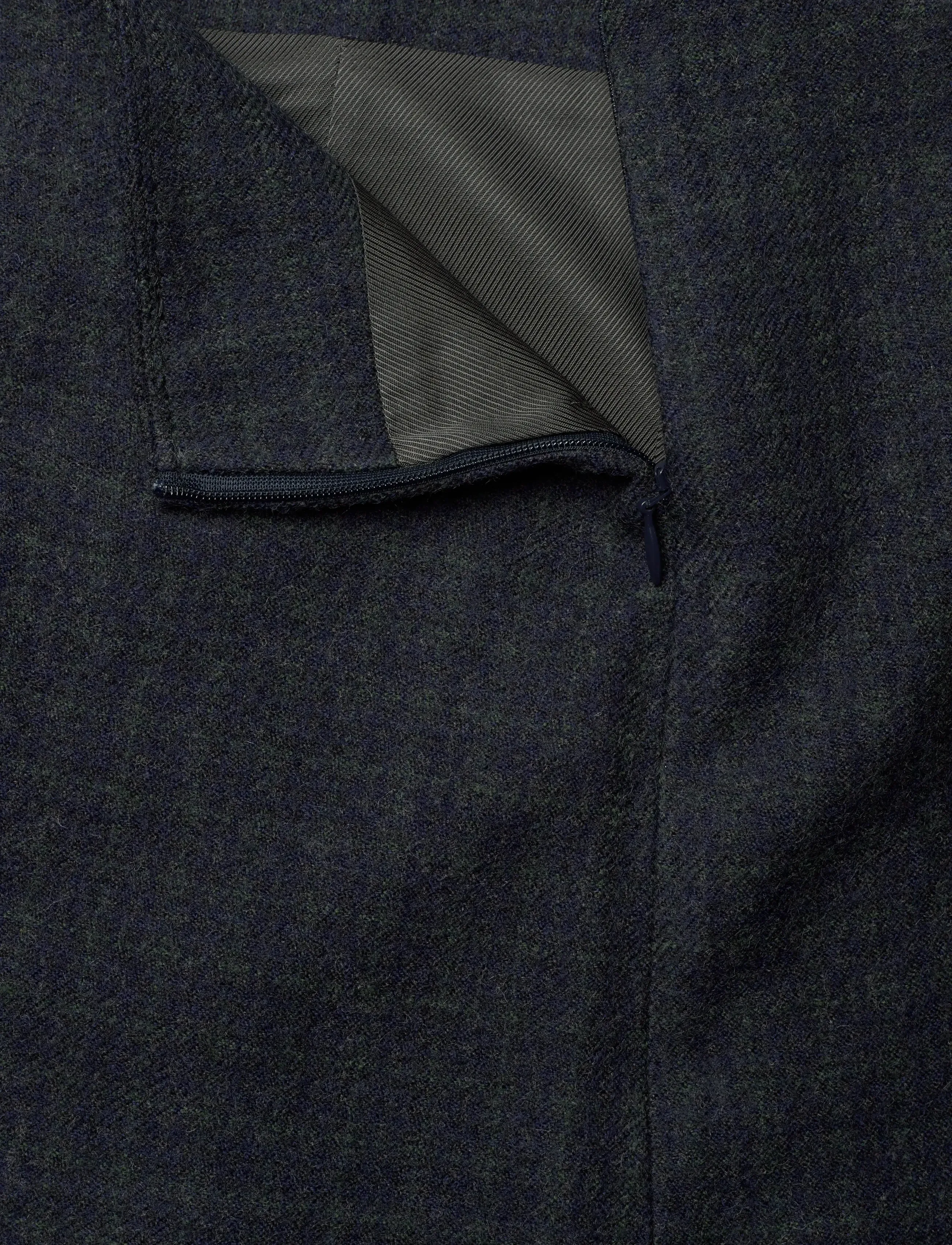 Hope - Petite Skirt Grey Blue Check-38 - korte rokken - grey blue check - 2