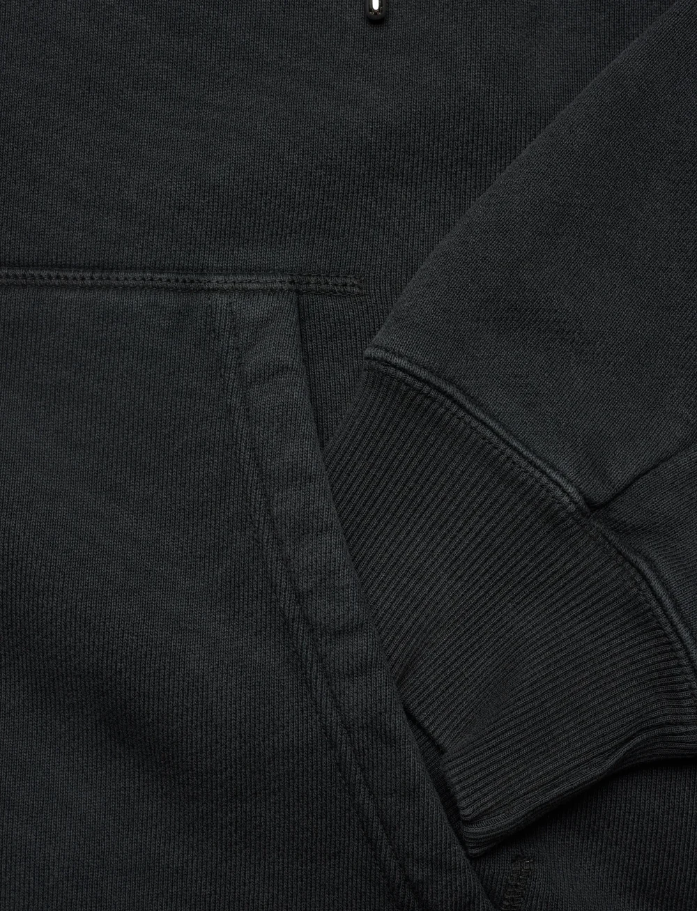 Hope - Bubble Zip Hoodie - teddytröjor - vintage black fleece - 3