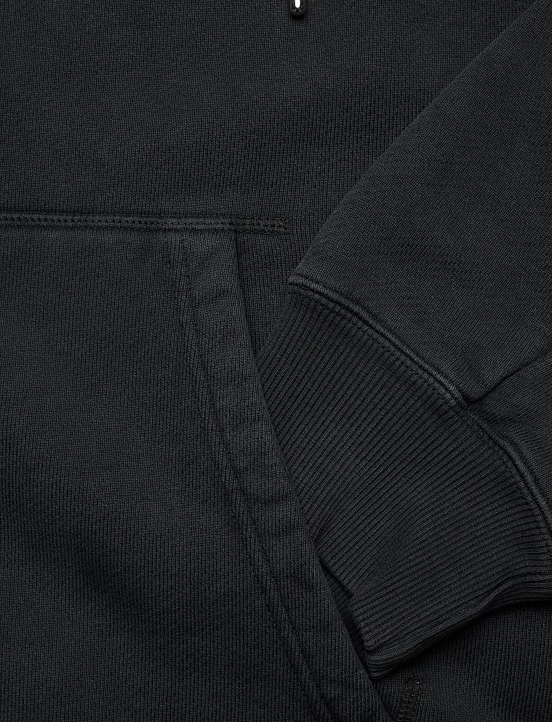 Hope - Bubble Zip Hoodie - teddy sweaters - vintage black fleece - 3