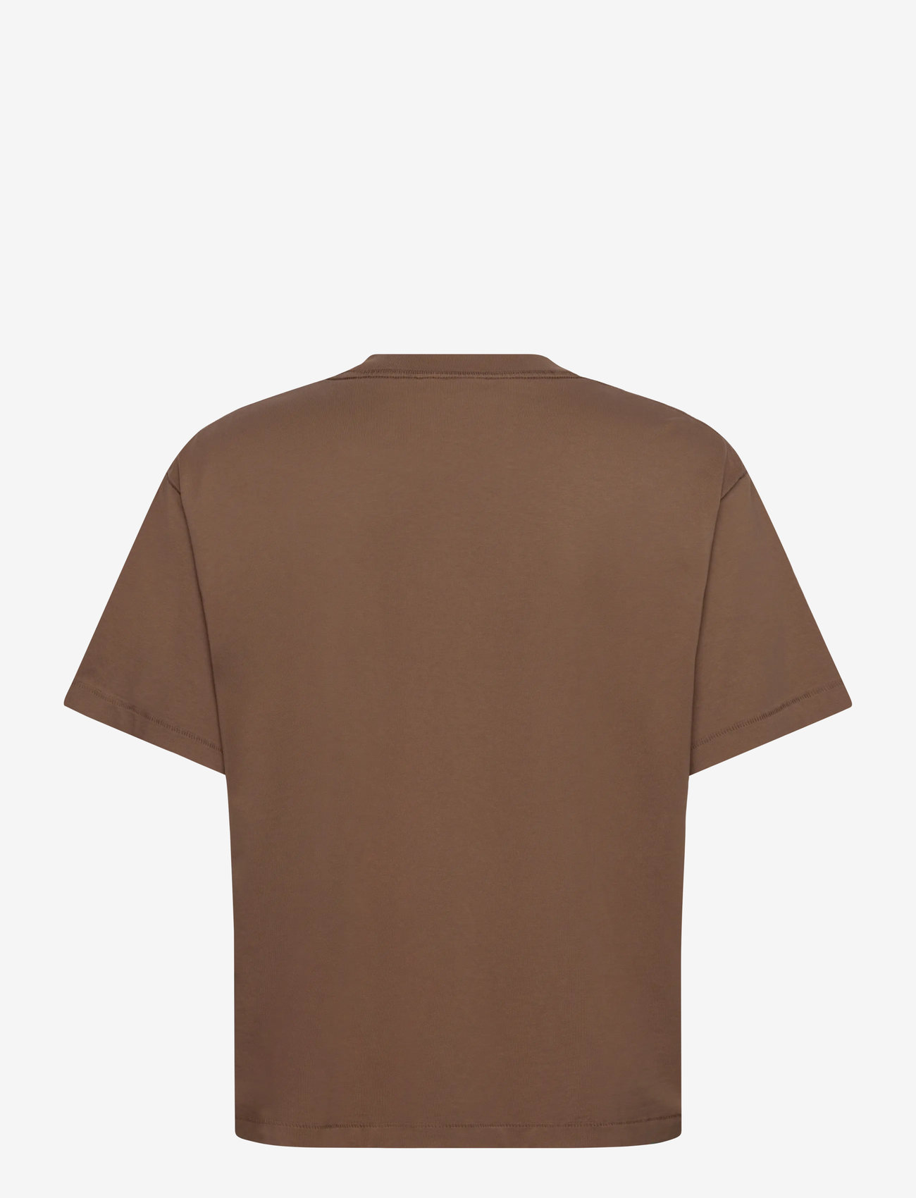 Hope - Boxy Tee - kortärmade t-shirts - deep taupe - 1