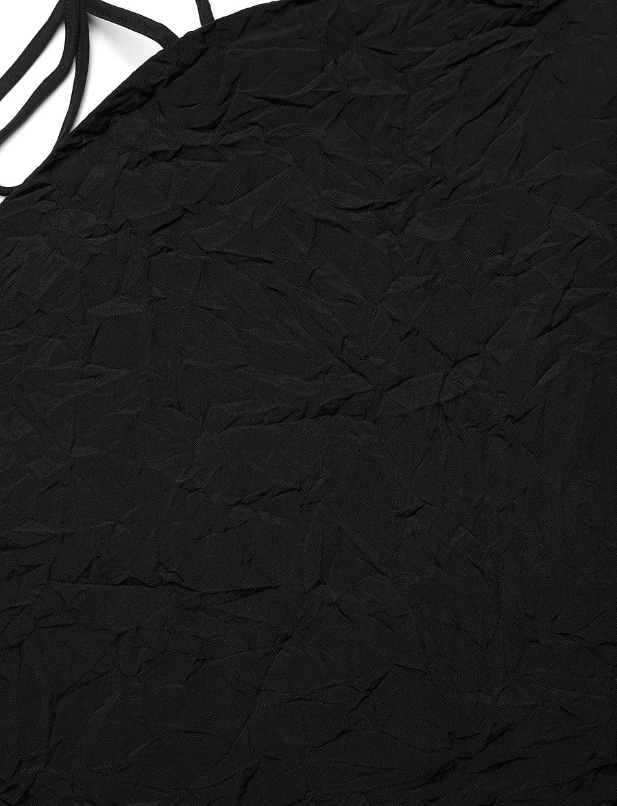 Hope - Crinkle Dress Black Crinkle-36 - avondjurken - black crinkle - 3