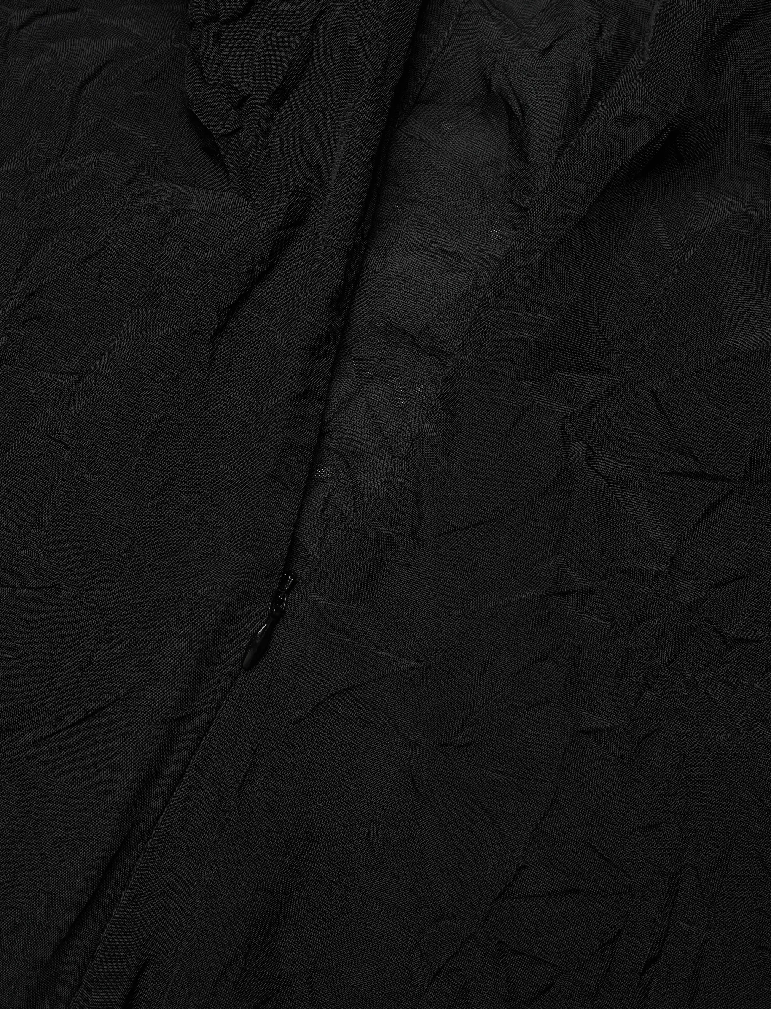 Hope - Crinkle Dress Black Crinkle-36 - sukienki wieczorowe - black crinkle - 4