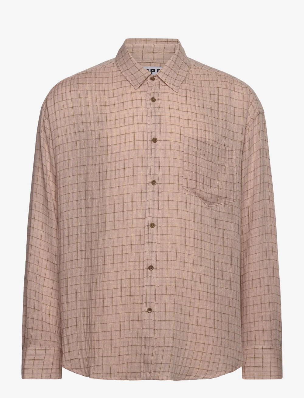 Hope - Room Shirt - ternede skjorter - airy pink check - 0