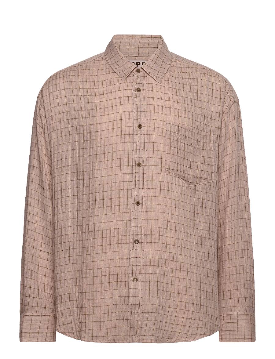 Hope - Room Shirt - rutiga skjortor - airy pink check - 0