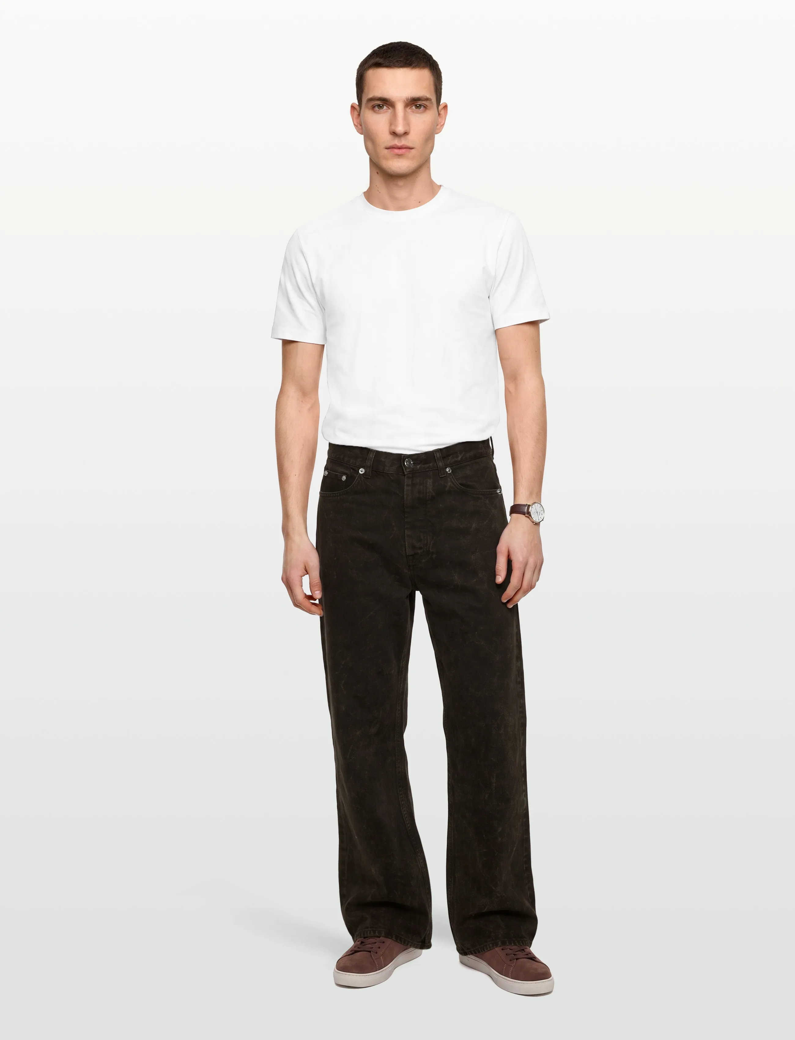 Hope Criss Jeans Corroded Black-28/32, 3132 x 32, Brown, Jeans > Afslappede, Herre