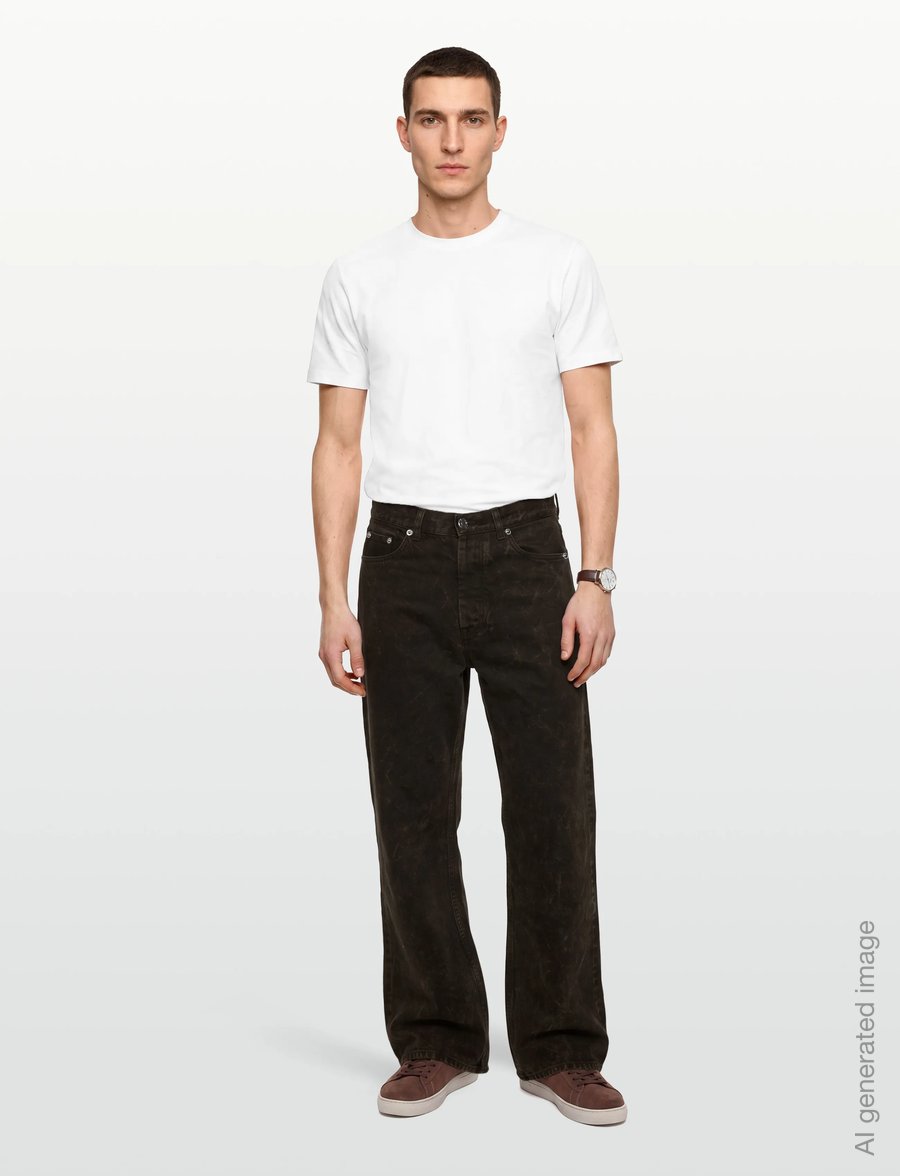Hope - Criss Jeans Corroded Black-28/32 - loose jeans - corroded black - 0
