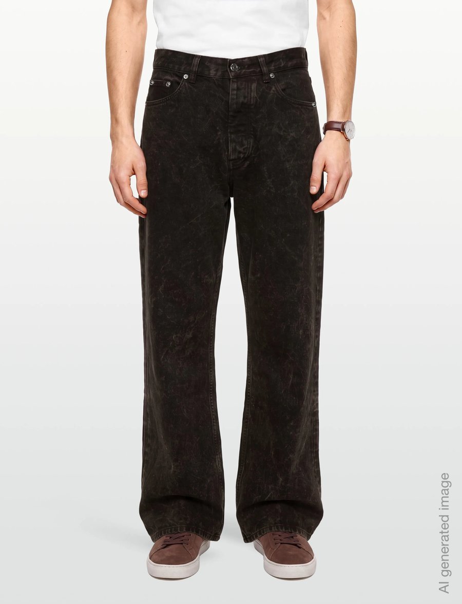 Hope - Criss Jeans Corroded Black-28/32 - loose jeans - corroded black - 3