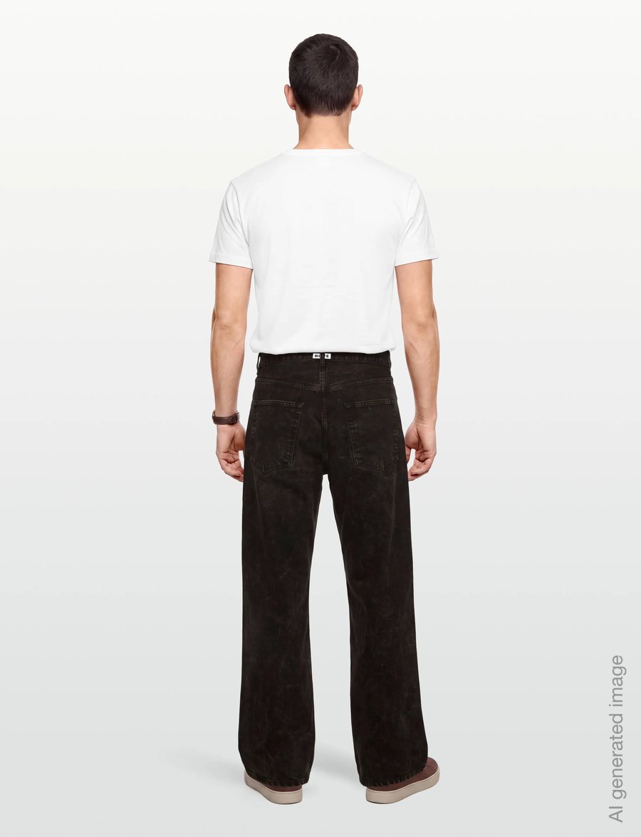 Hope - Criss Jeans Corroded Black-28/32 - loose jeans - corroded black - 4