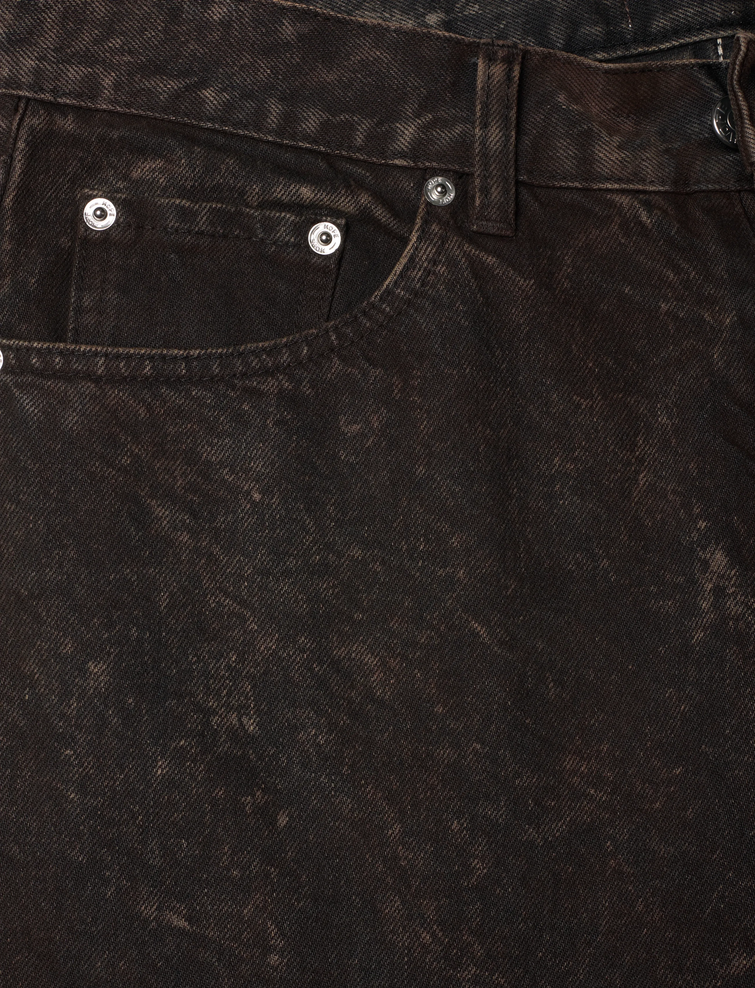 Hope - Criss Jeans Corroded Black-28/32 - loose jeans - corroded black - 2