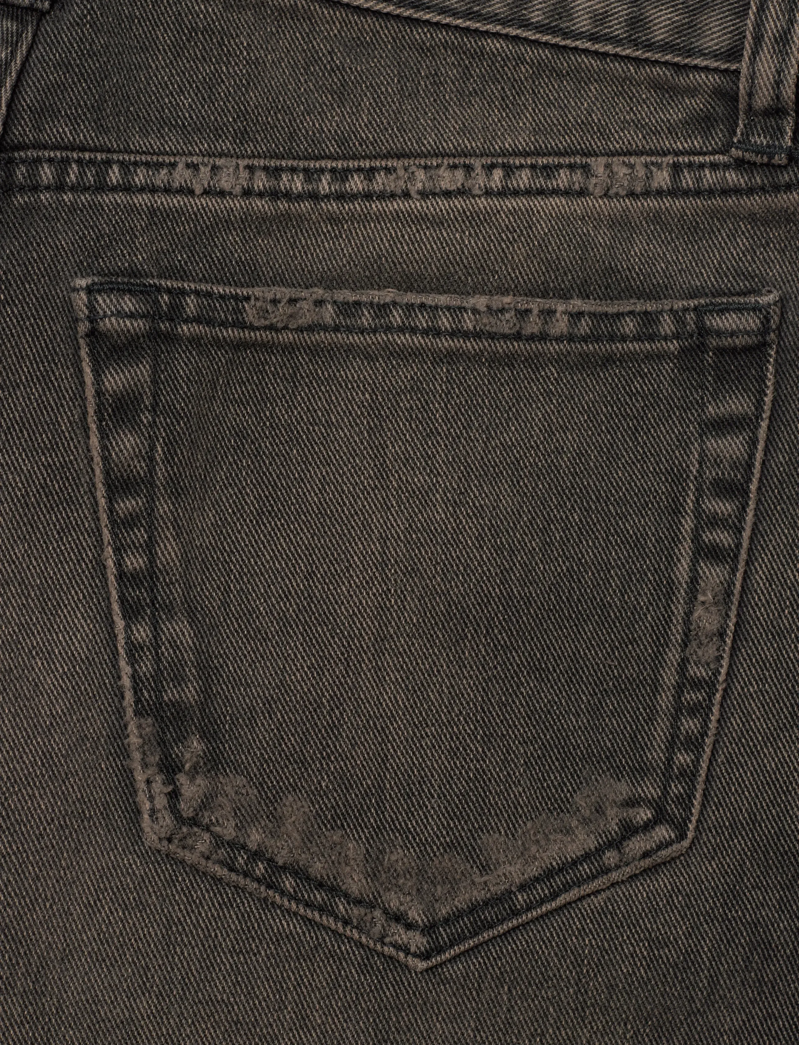 Hope - Shake Jeans Dirty Black Vintage-27/32 - slim jeans - dirty black vintage - 4