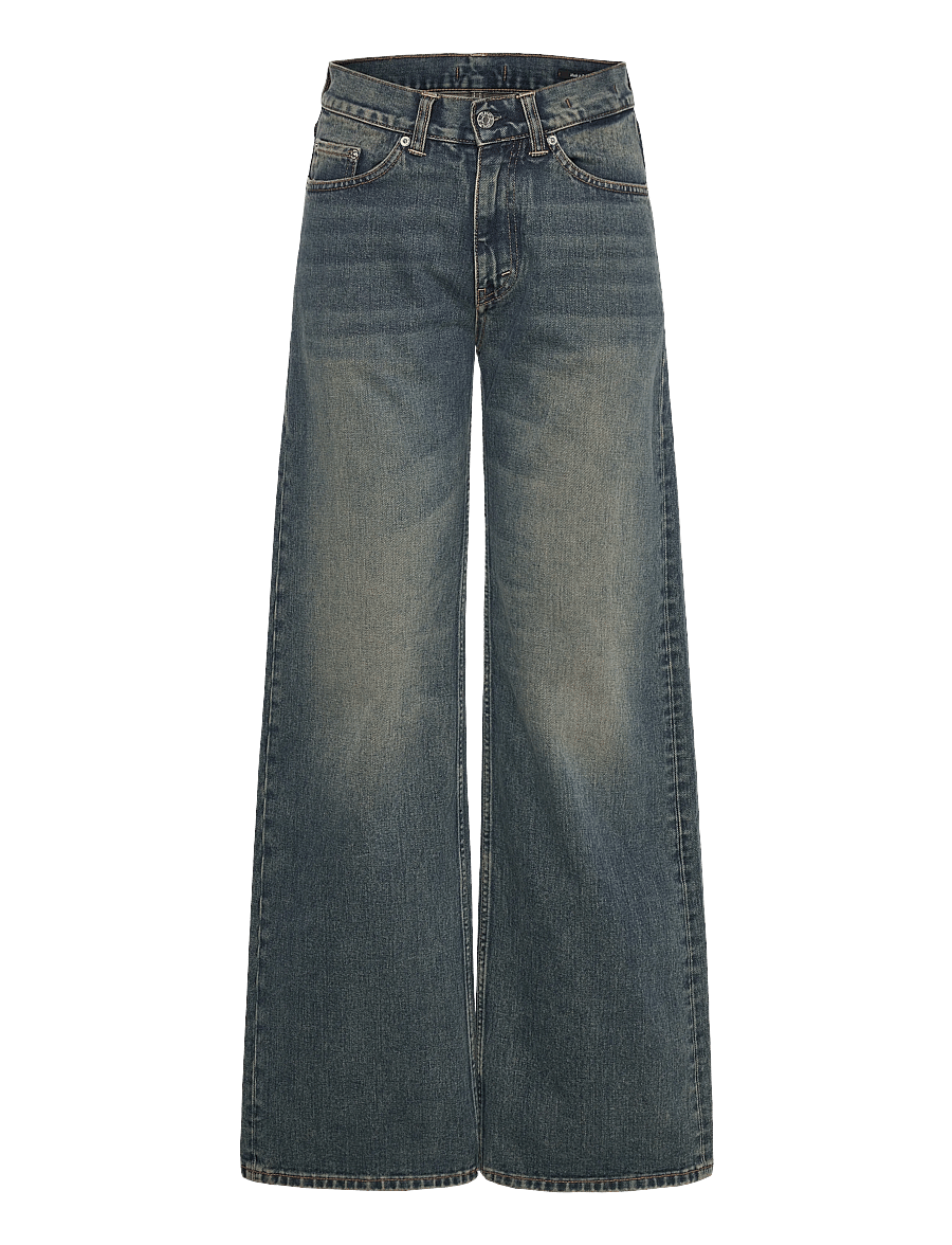 Hope - Shake Jeans Mid Blue Dirty-27/32 - mid blue dirty - 0