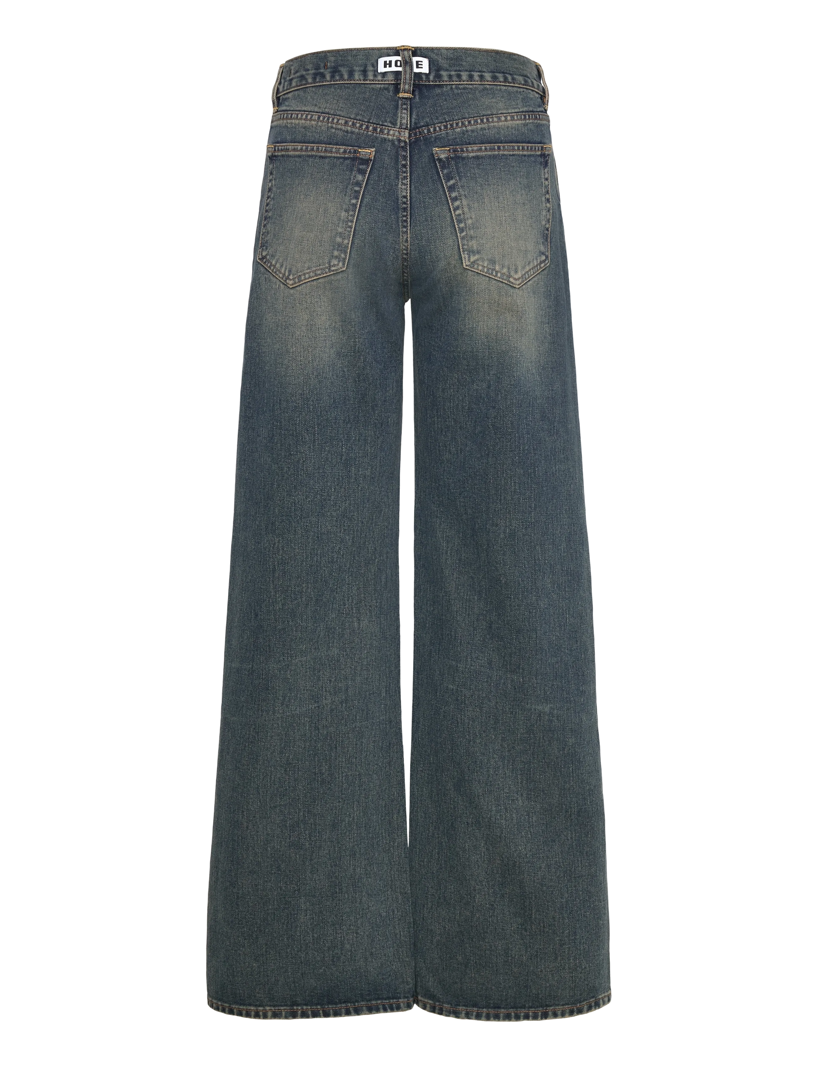 Hope - Shake Jeans Mid Blue Dirty-27/32 - mid blue dirty - 1