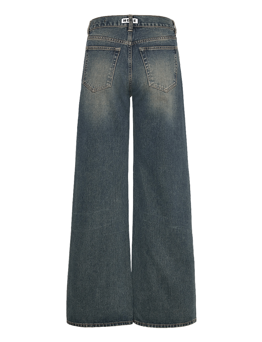 Hope - Shake Jeans Mid Blue Dirty-27/32 - mid blue dirty - 1