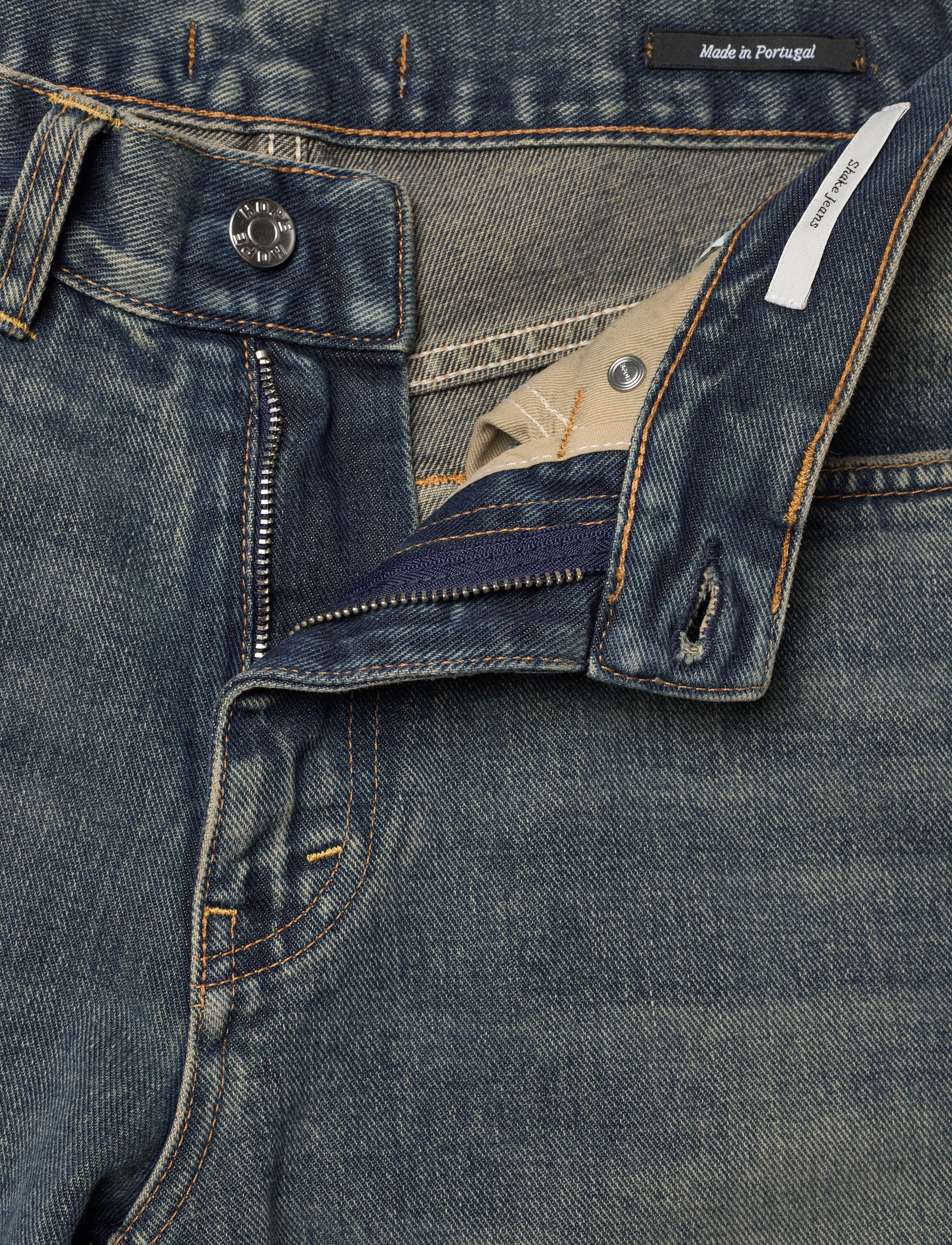 Hope - Shake Jeans Mid Blue Dirty-27/32 - mid blue dirty - 3