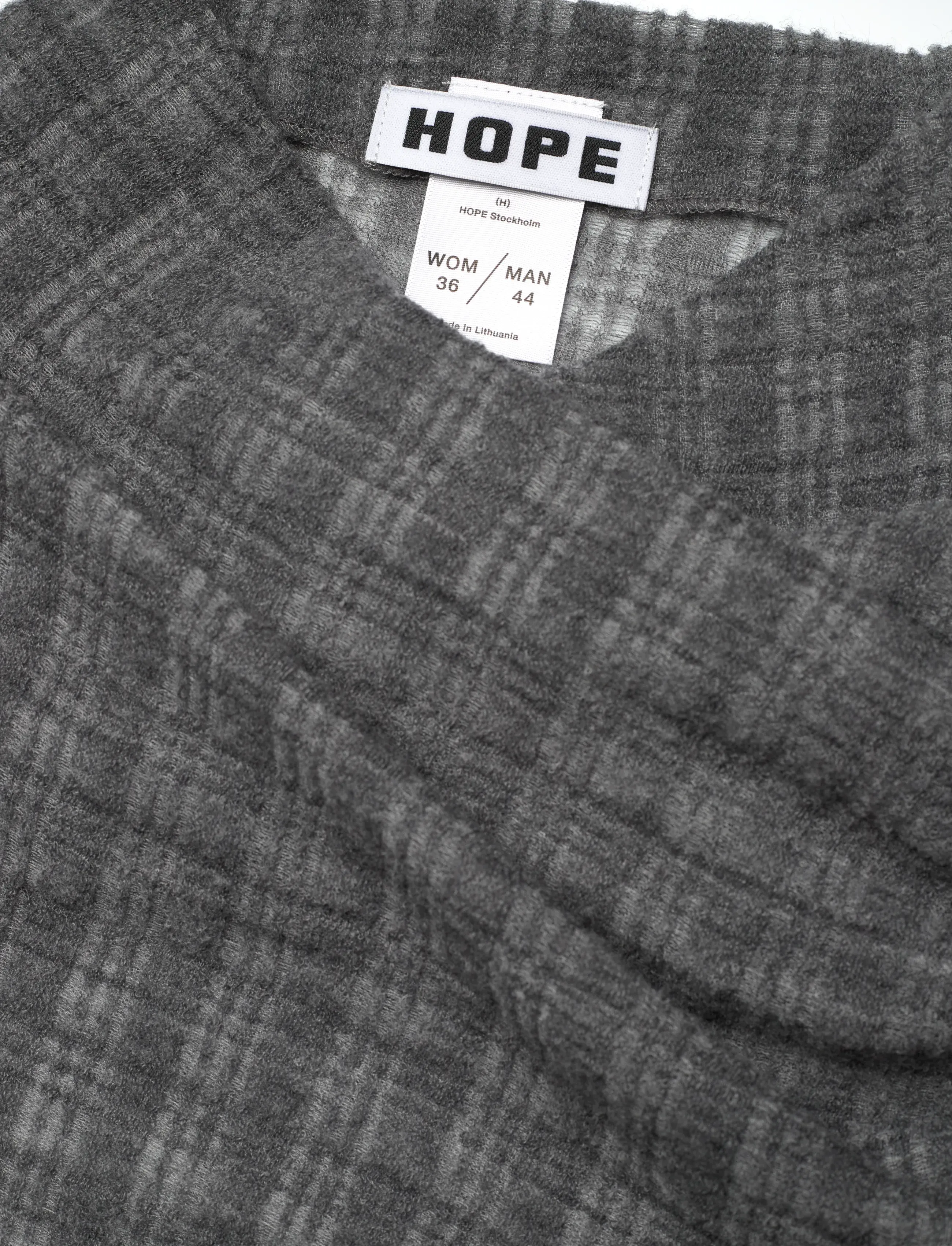 Hope - Nova dress Grey Check-36 - Õhtukleidid - grey check - 2