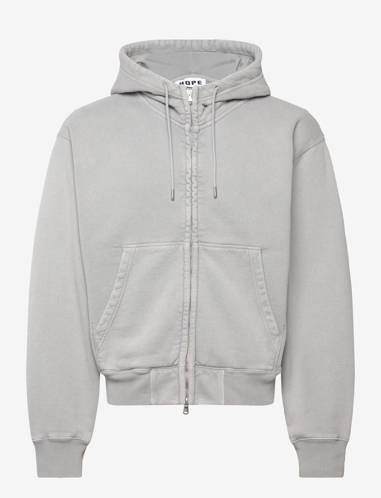 Hope - Bubble Zip Hoodie Dove Grey -48 - hoodies - dove grey - 0