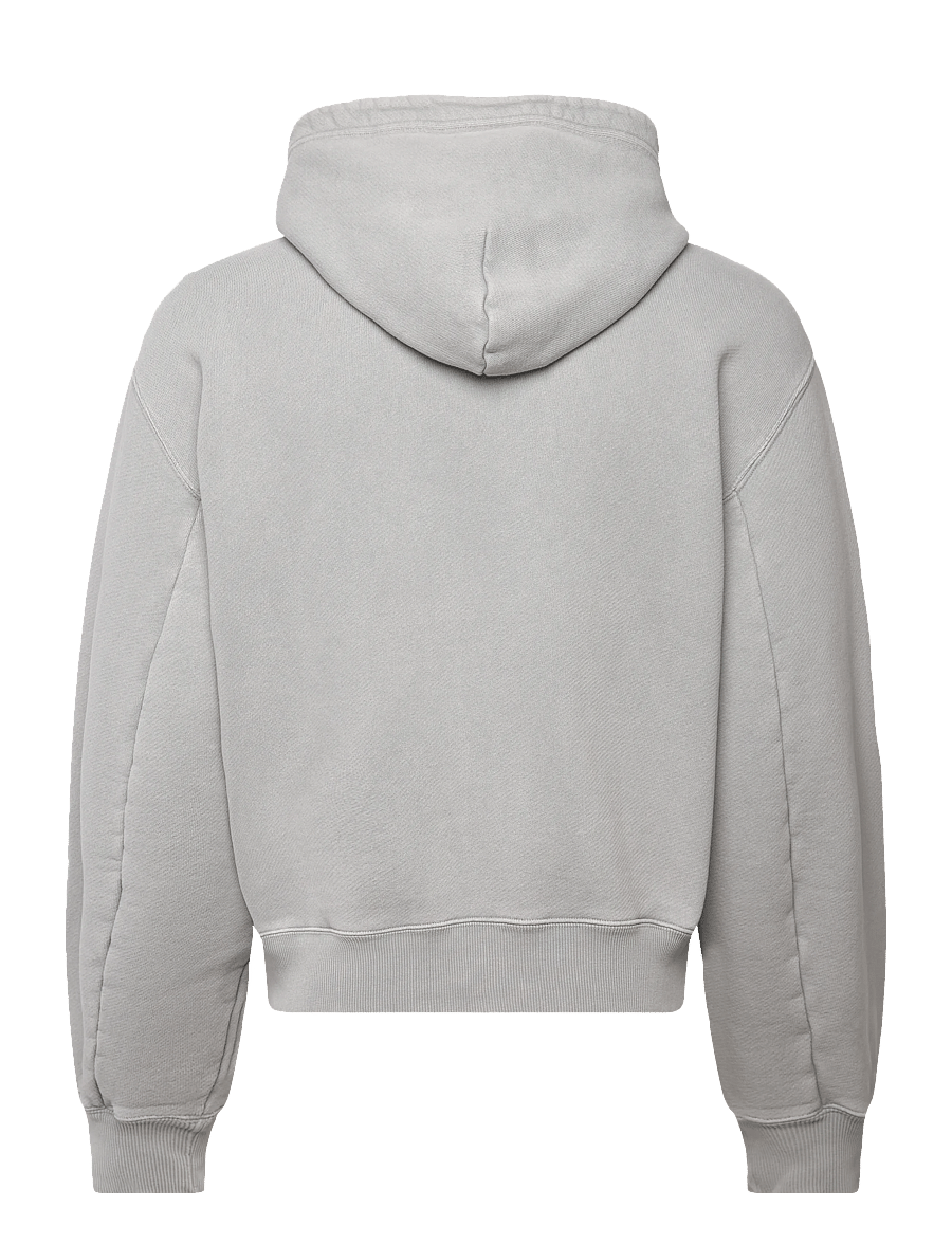 Hope - Bubble Zip Hoodie Dove Grey -48 - hettegensere - dove grey - 1