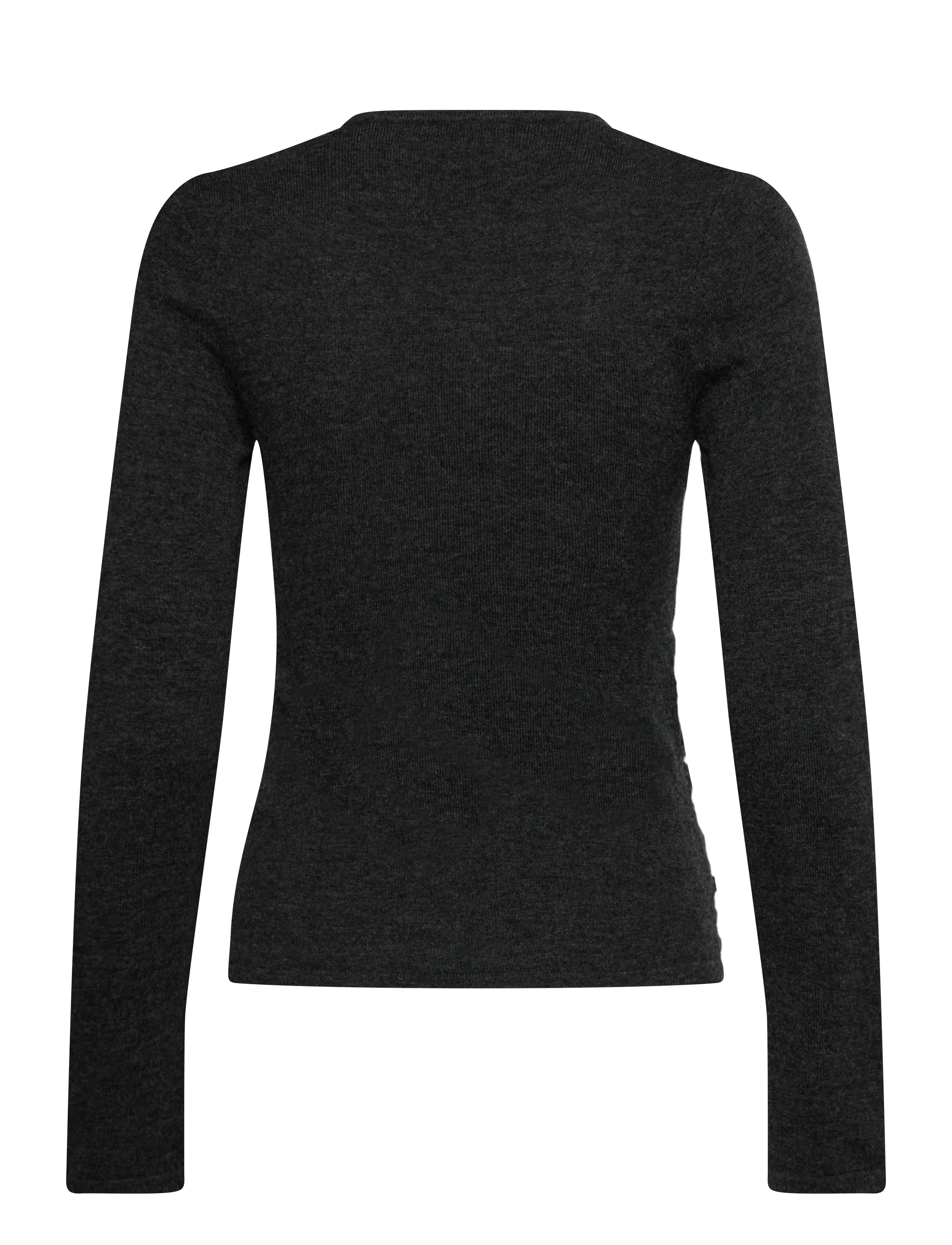 Hope - Wave cardigan Grey Cashmere Blend-34 - grey cashmere blend - 1