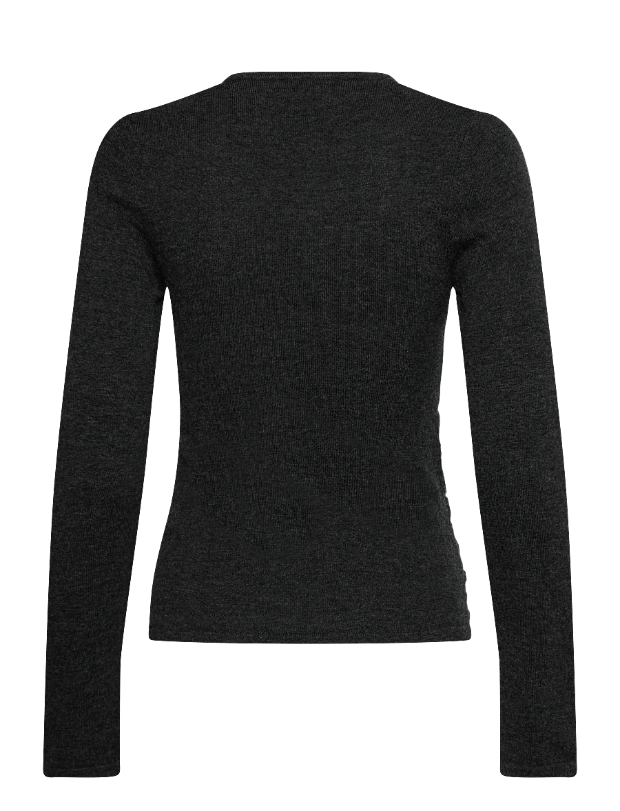 Hope - Wave cardigan Grey Cashmere Blend-34 - kashmir - grey cashmere blend - 1
