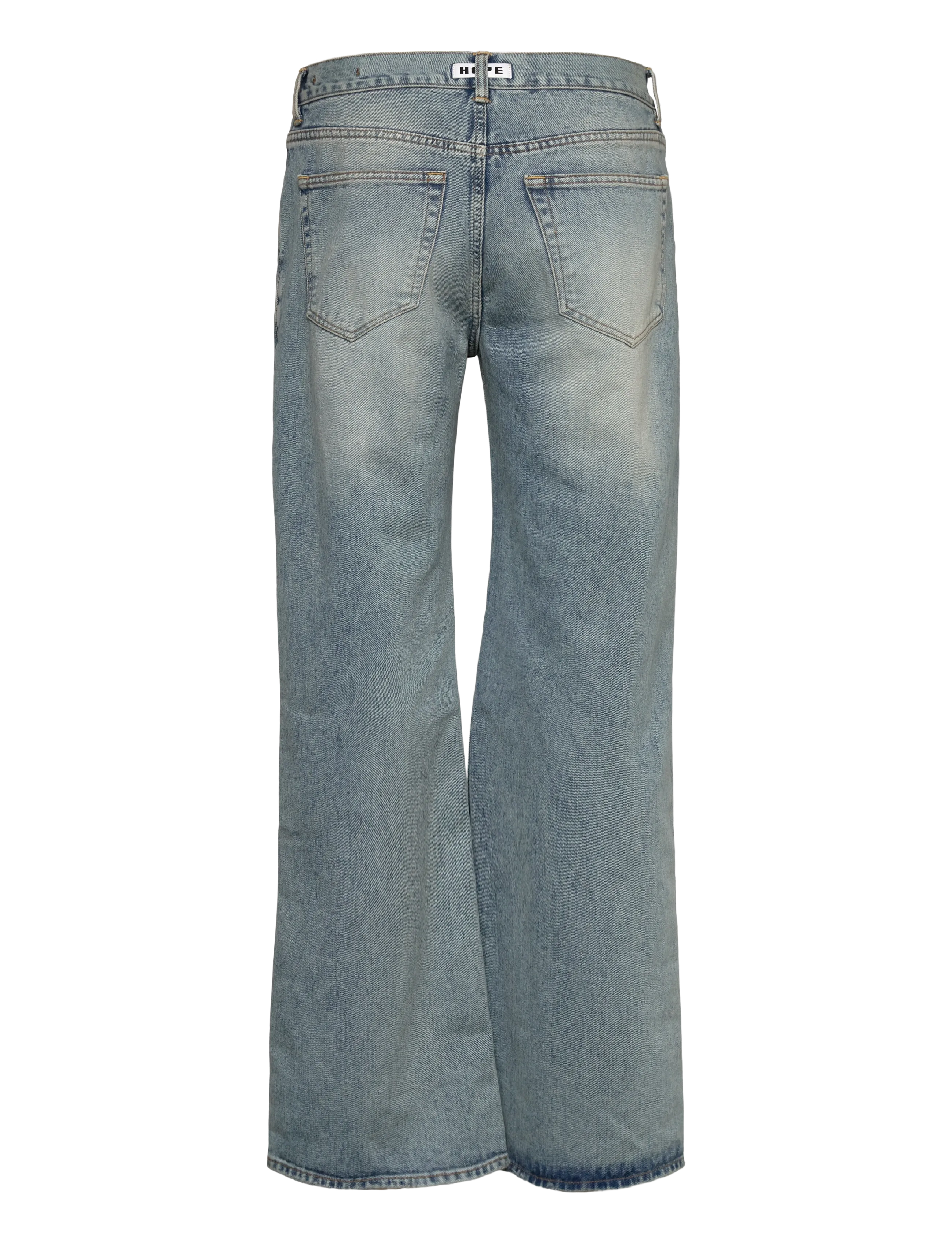 Hope - SHAKE JEANS - alt laienevad teksad - light blue crease - 1