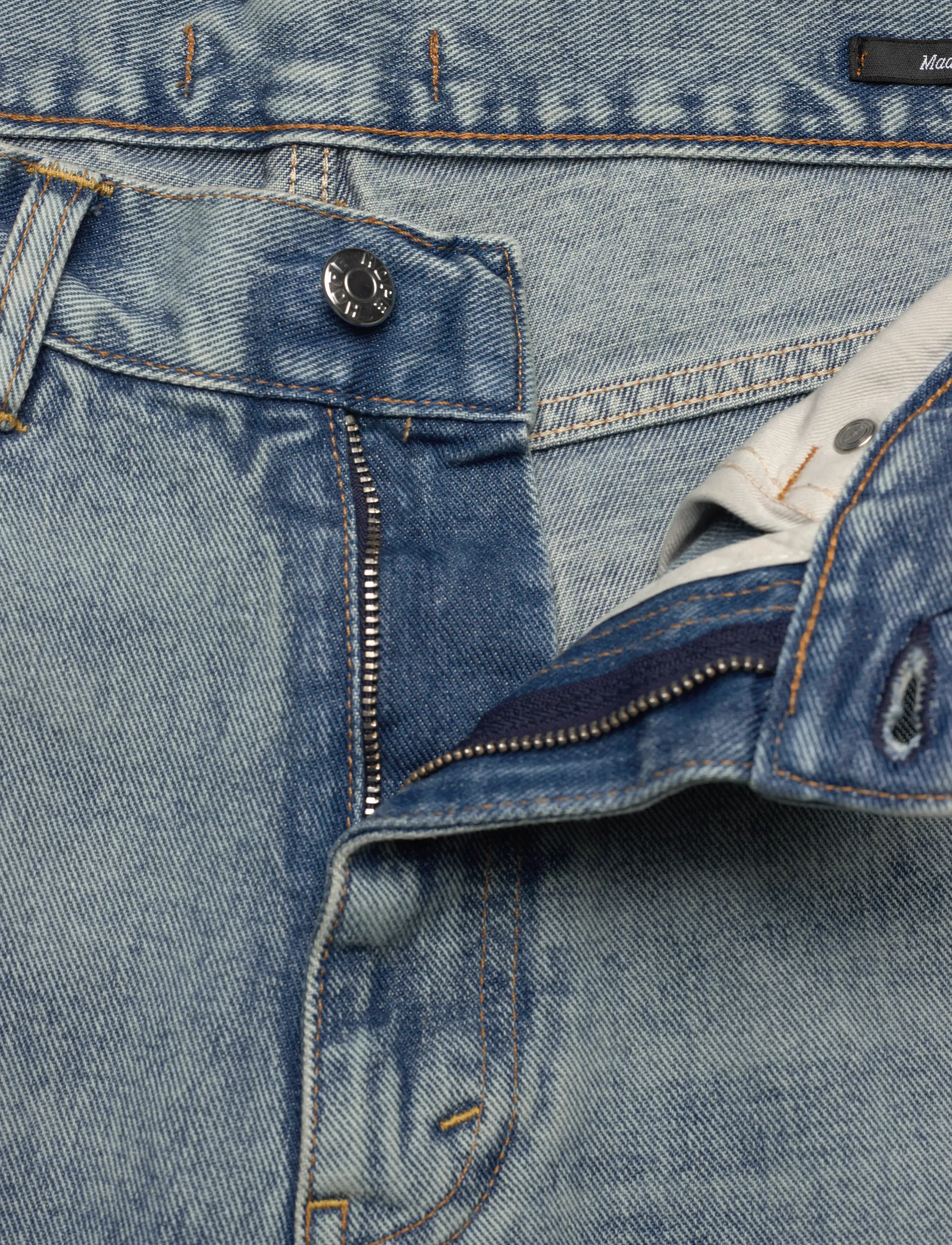 Hope - SHAKE JEANS - alt laienevad teksad - light blue crease - 3