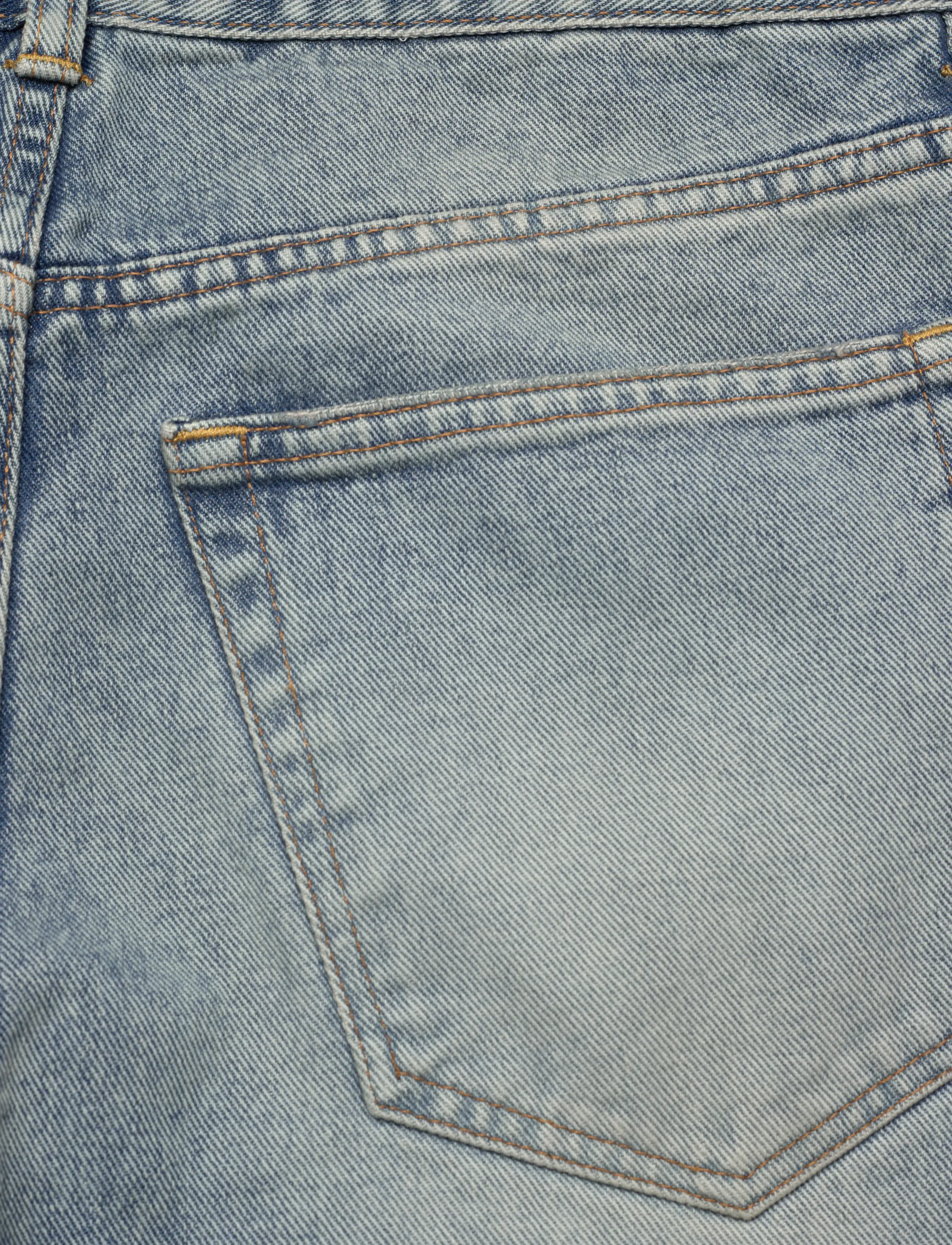 Hope - SHAKE JEANS - alt laienevad teksad - light blue crease - 4