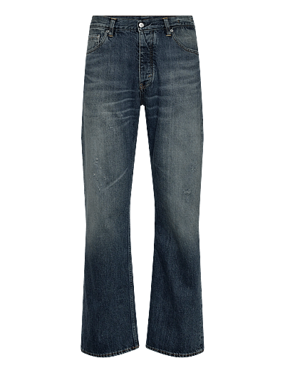 Hope Rush Jeans - Regular jeans - MID BLUE CROSS HATCH / blue