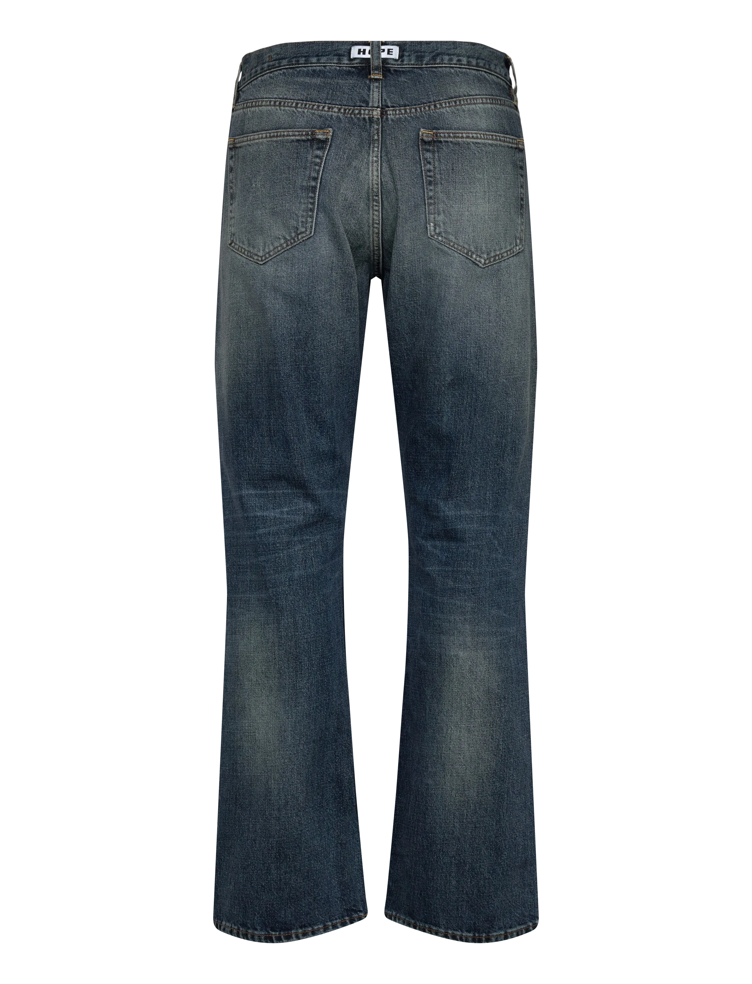Hope - Rush Jeans - regular jeans - mid blue cross hatch - 1
