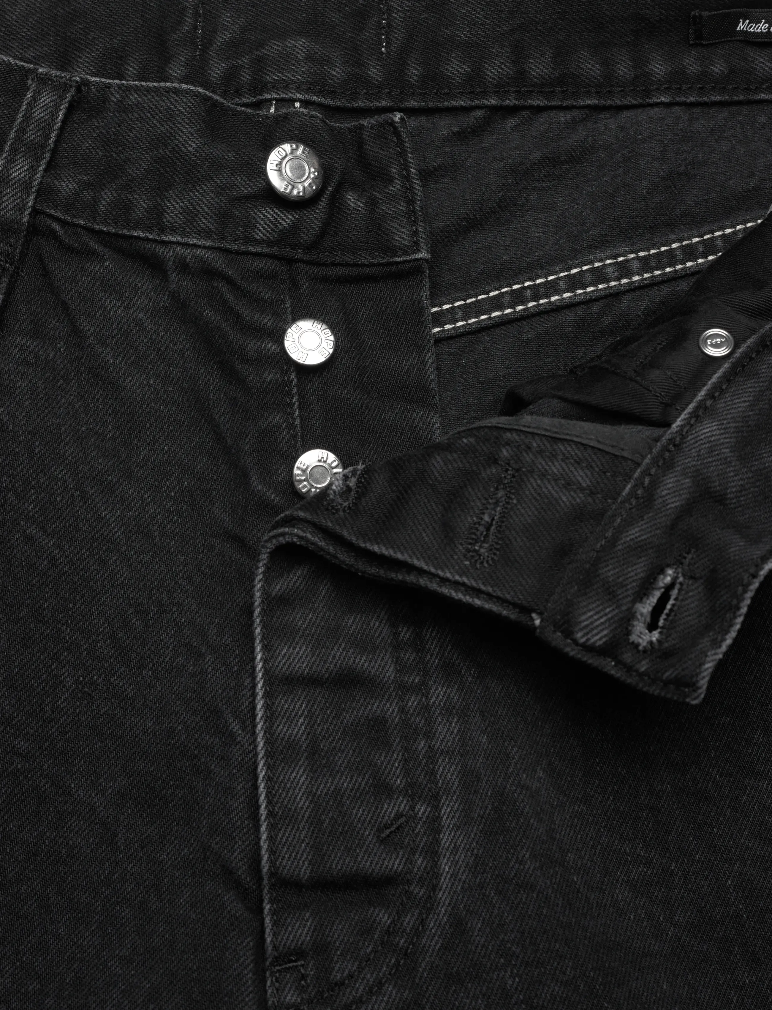 Hope - SKID JEANS - loose jeans - washed black - 3
