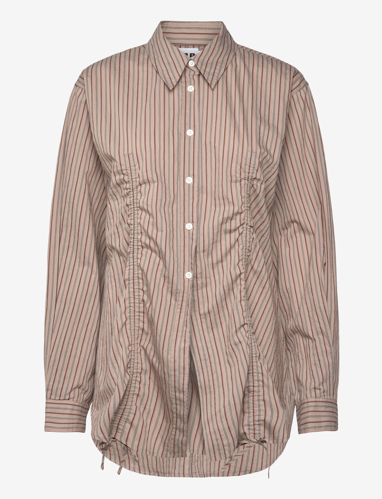 Hope - String Shirt - langärmlige hemden - vintage brown stripe - 0