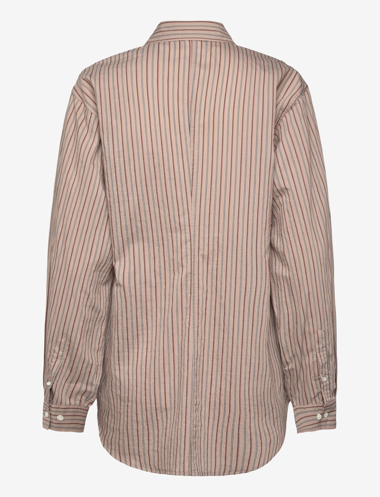 Hope - String Shirt - langärmlige hemden - vintage brown stripe - 1