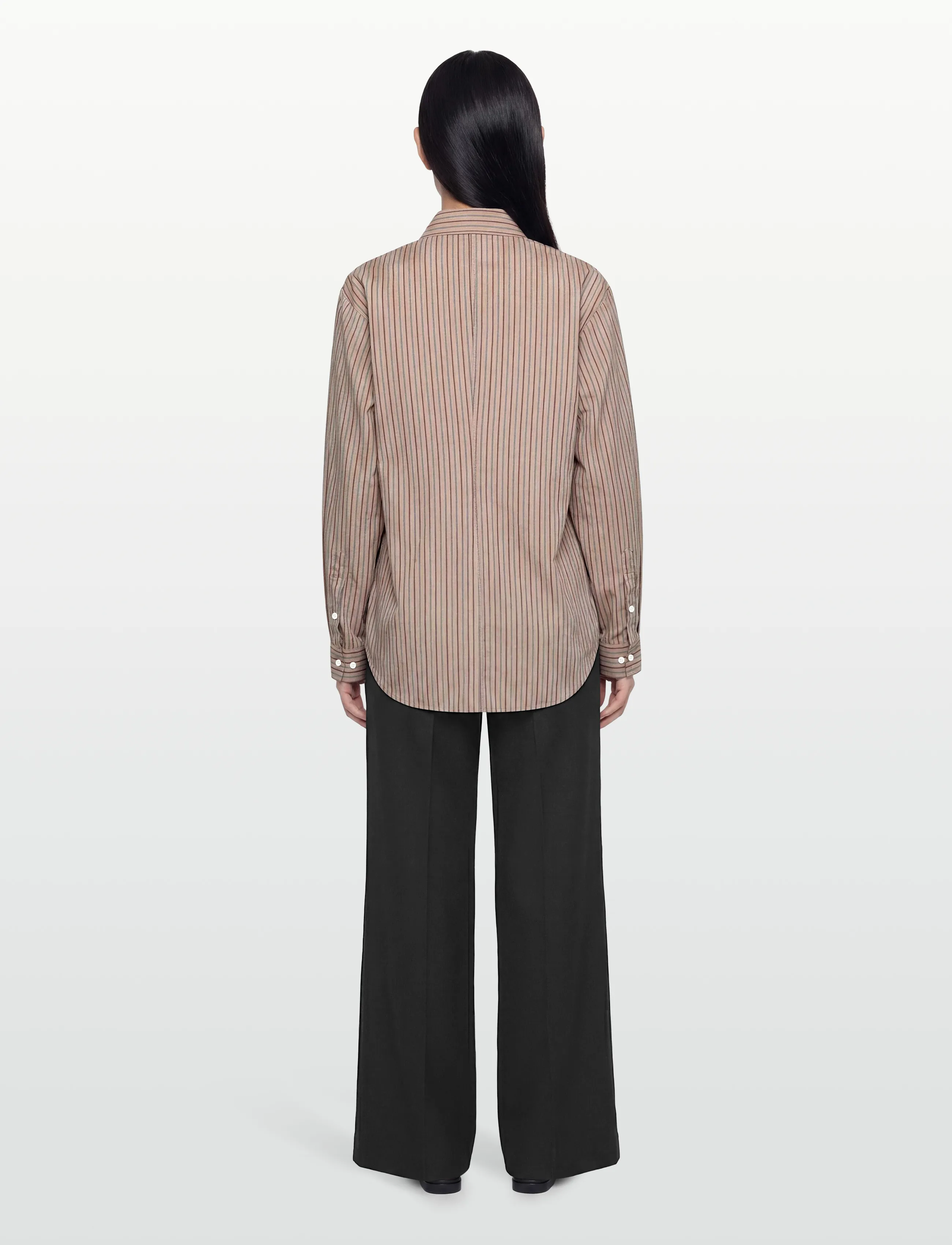 Hope - STRING SHIRT - denimskjorter - vintage brown stripe - 4