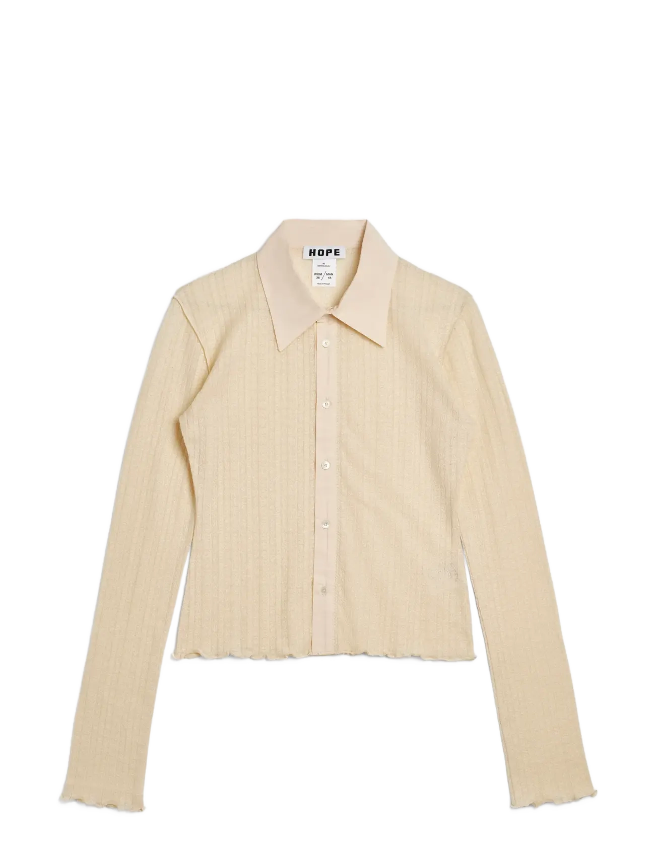 Hope Window Shirt - Designers - ECRU LACE JERSEY / beige