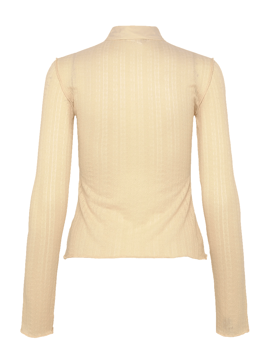 Hope - WINDOW SHIRT - jeansowe koszule - ecru lace jersey - 2