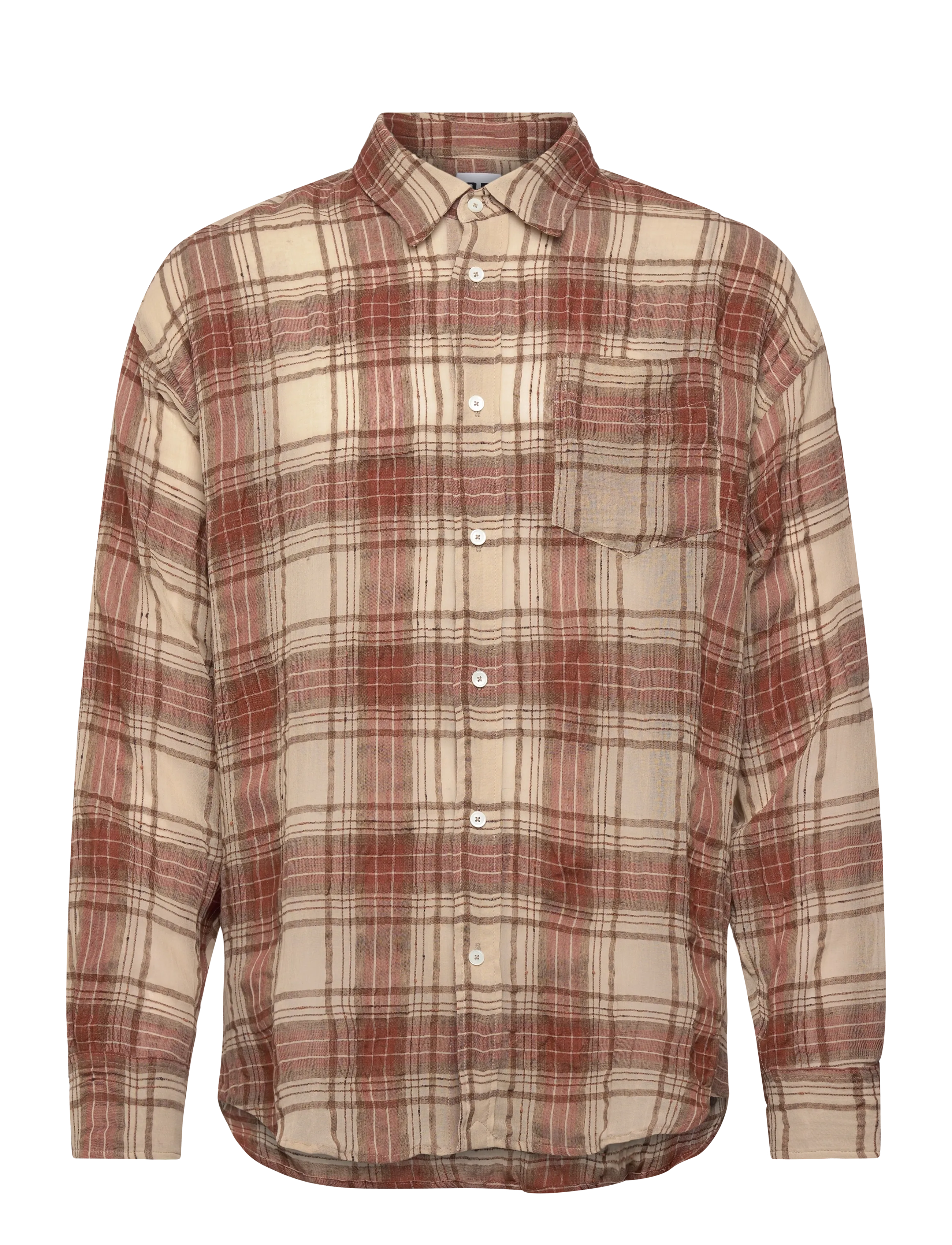 Hope Room Shirt - Hope - FADED RED CHECK / red