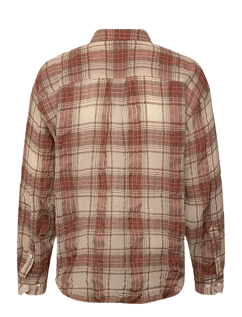 Hope - Room Shirt - basic-hemden - faded red check - 1