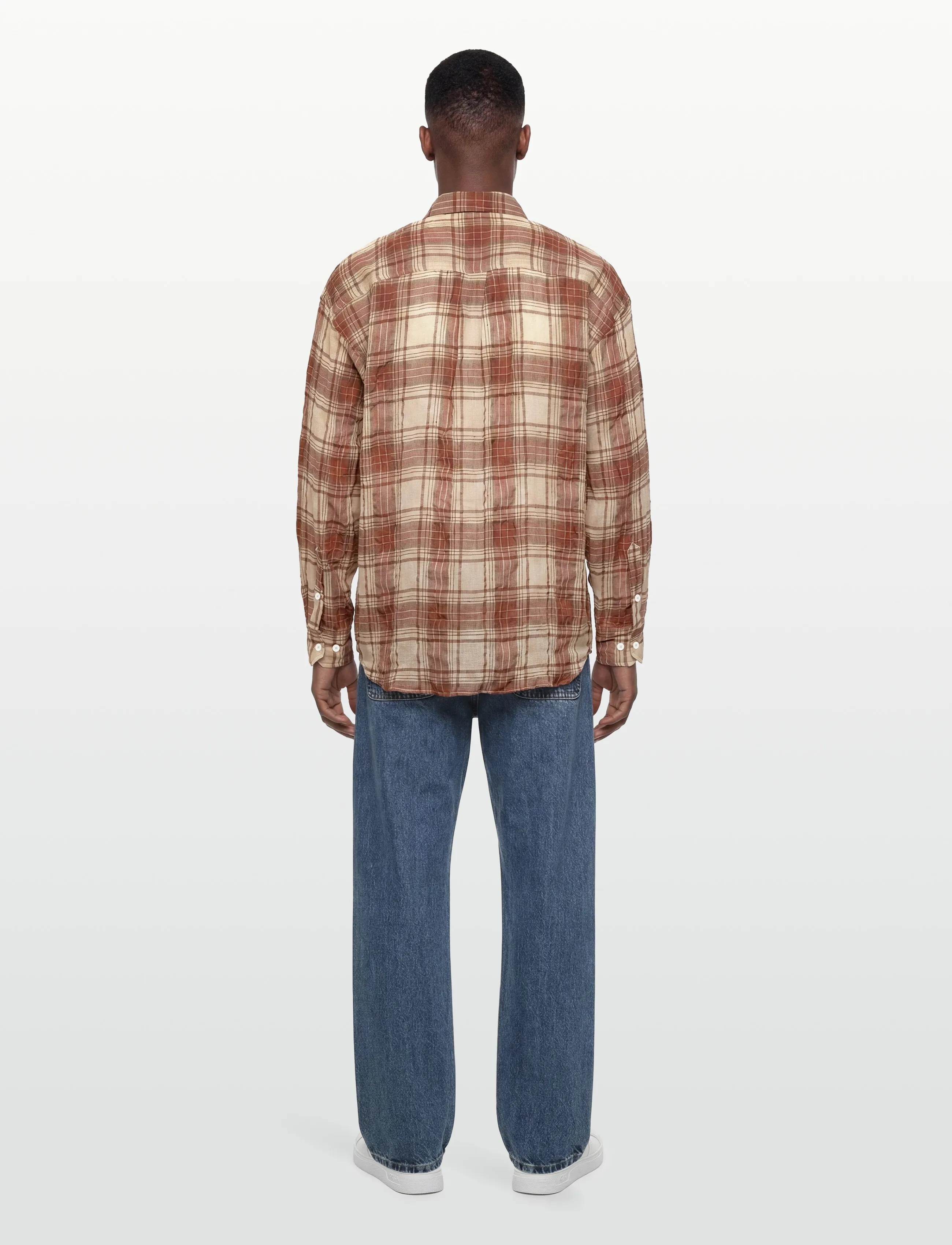 Hope - Room Shirt - chemises basiques - faded red check - 4