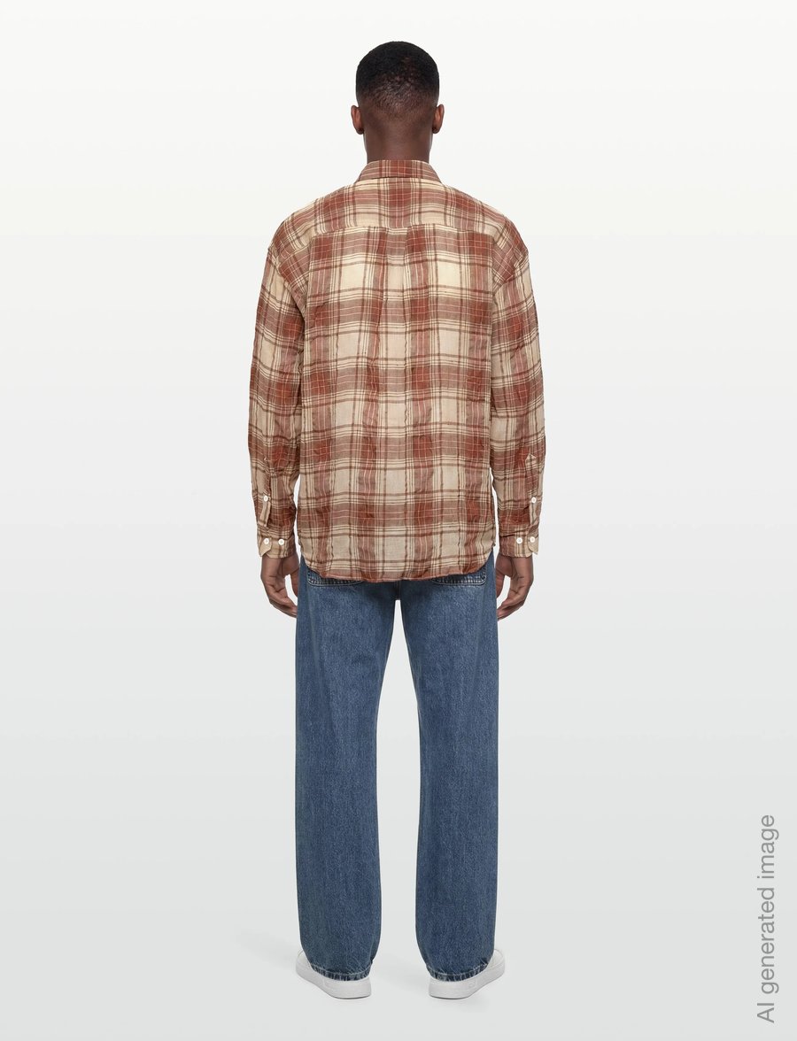 Hope - Room Shirt - basic-hemden - faded red check - 4