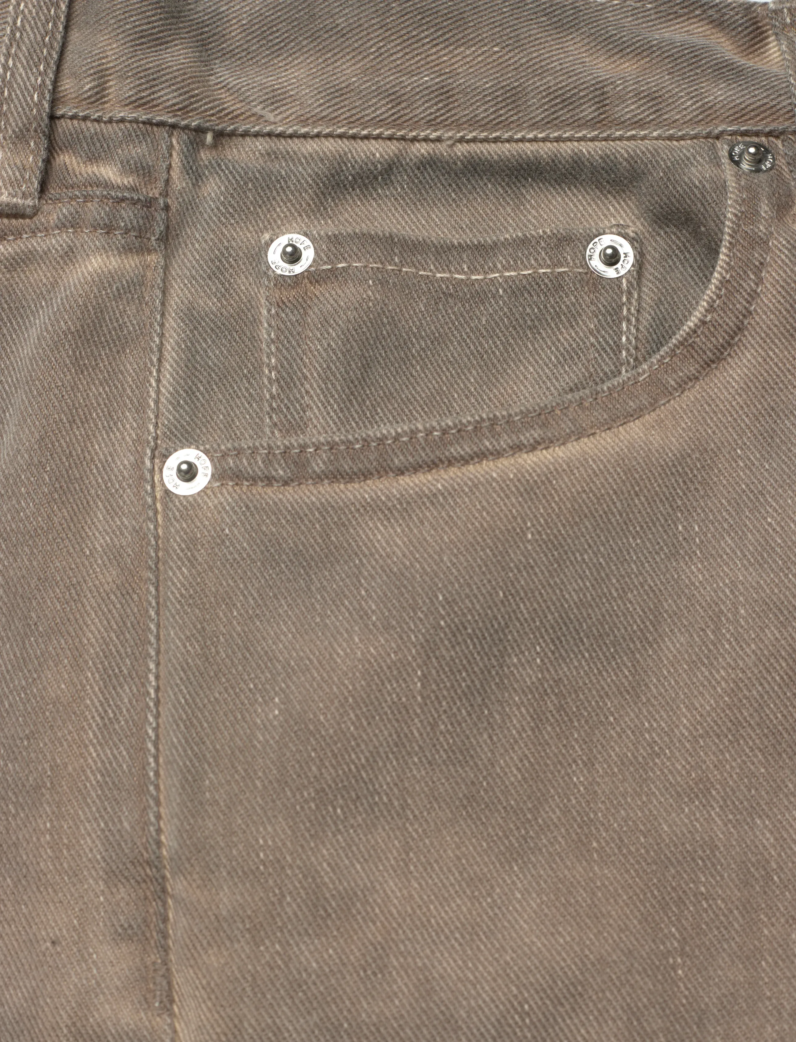 Hope - Rush jeans Brown Cold Dye - brown cold dye - 5