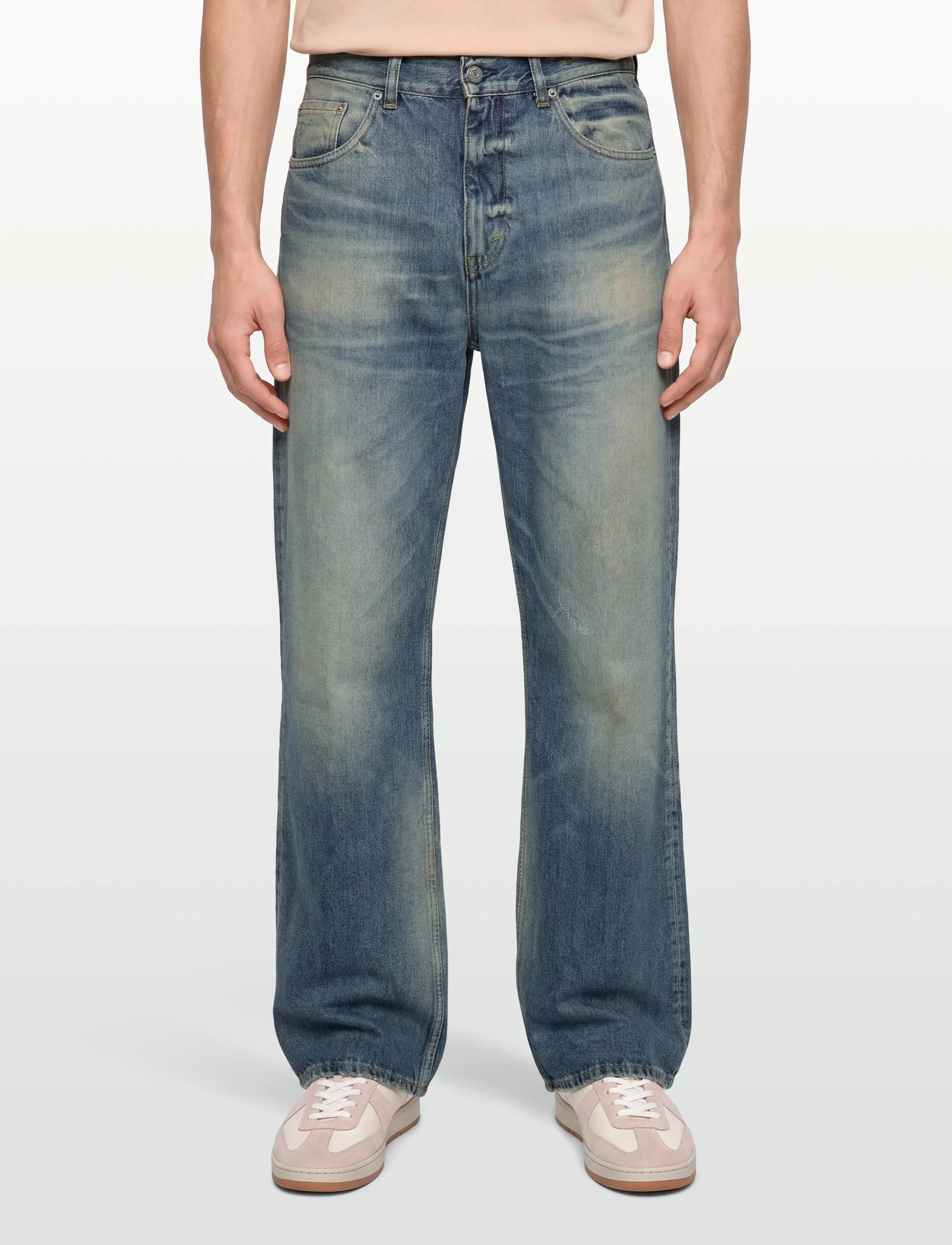 Hope - Beat jeans Aged Blue - schlaghosen - aged blue - 3
