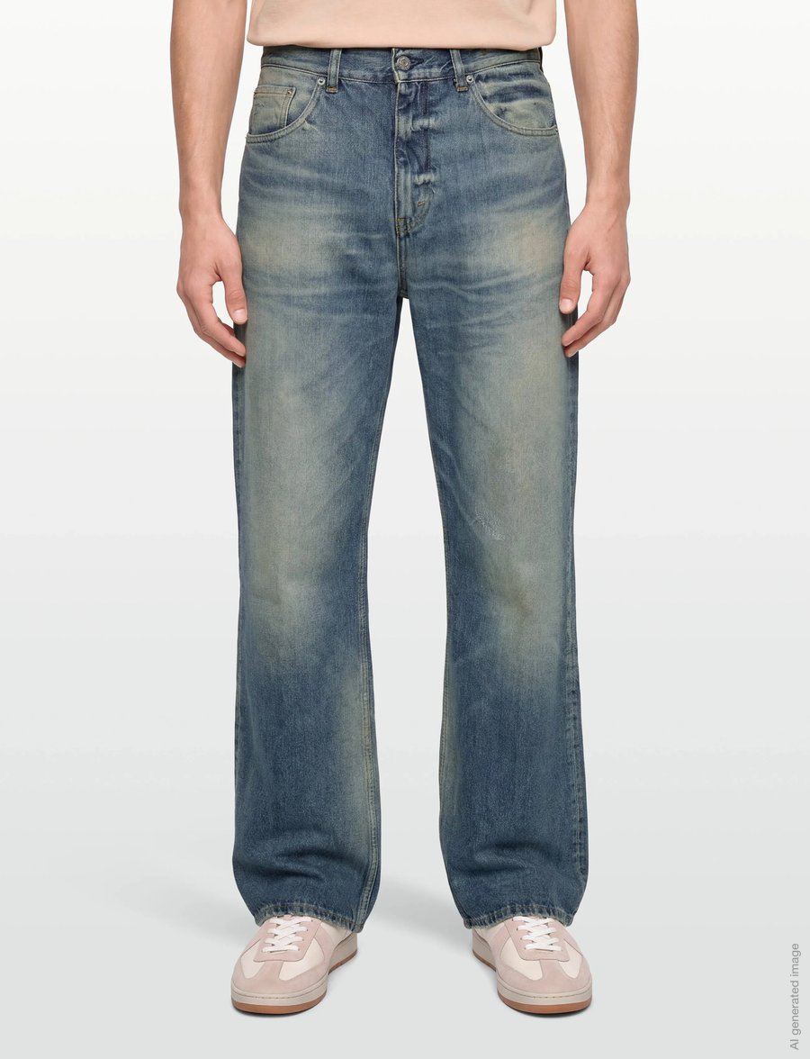 Hope - Beat jeans Aged Blue - schlaghosen - aged blue - 3
