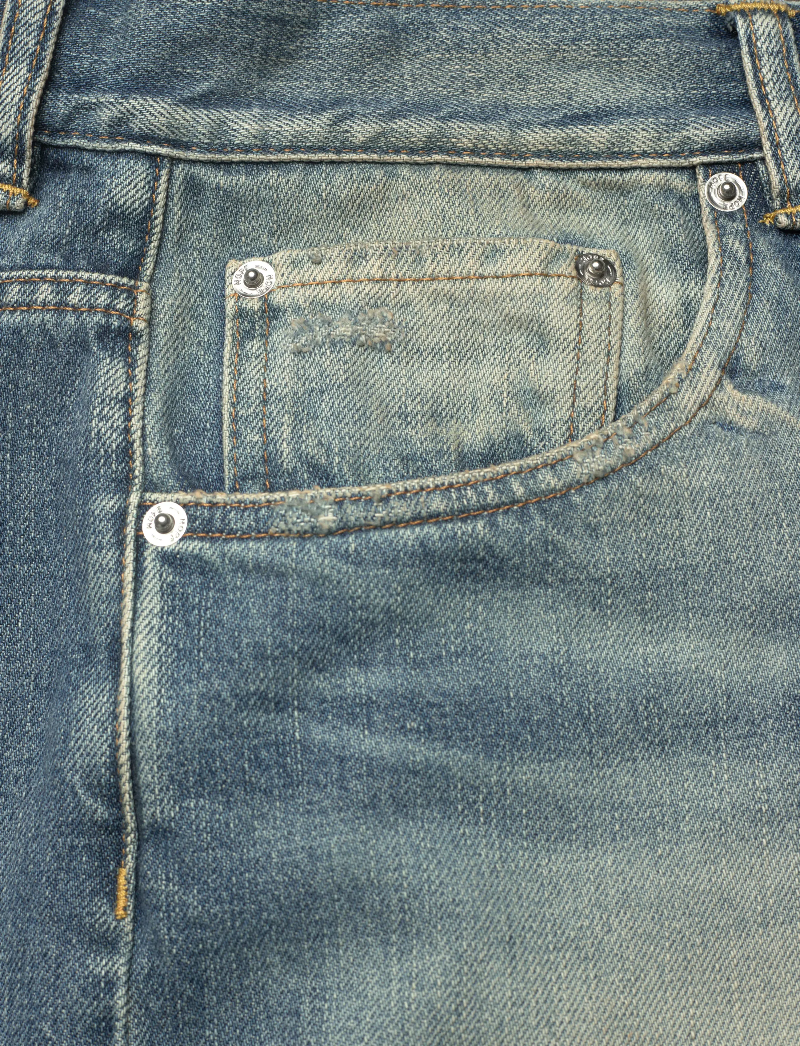 Hope - Beat jeans Aged Blue - schlaghosen - aged blue - 5