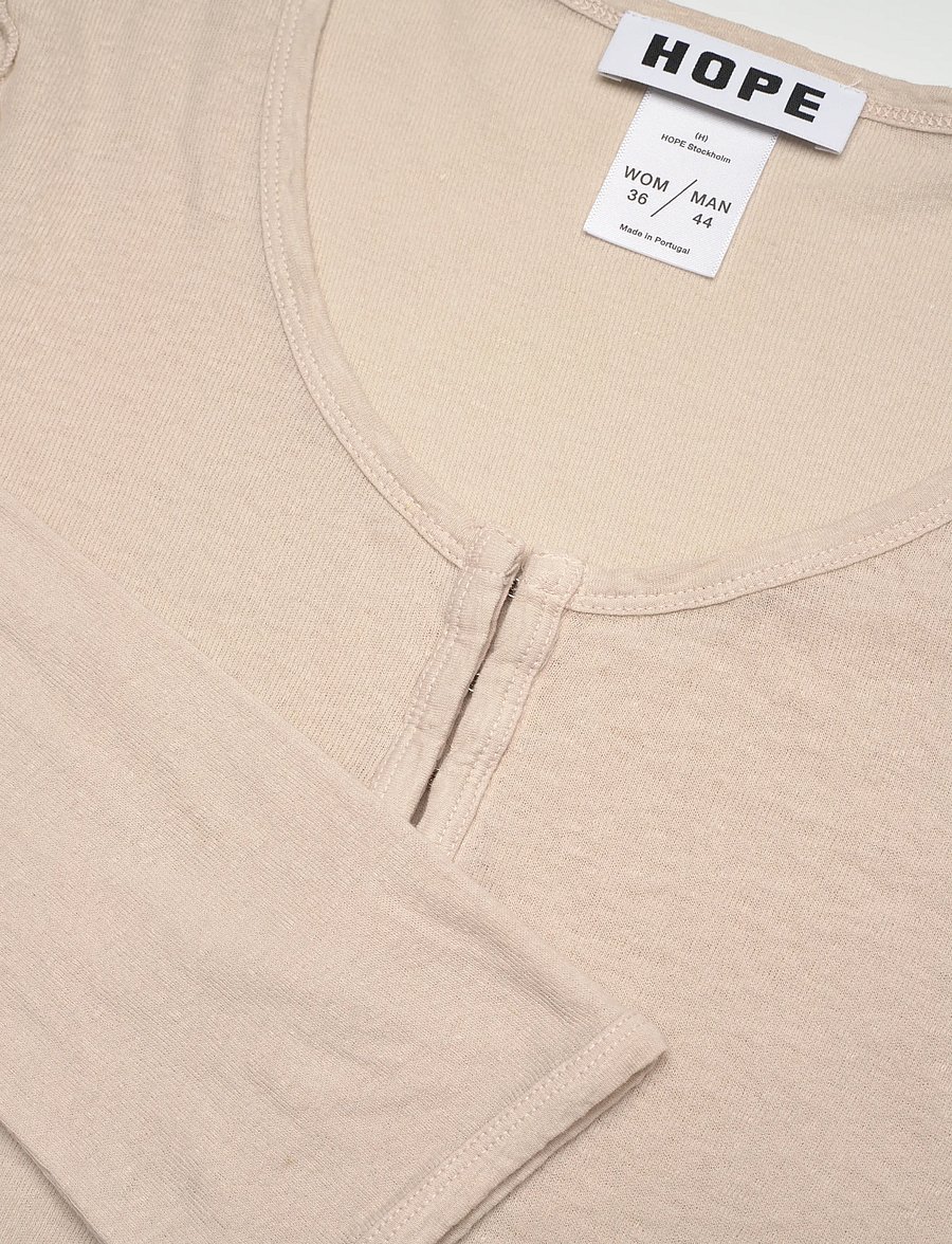 Hope - Angel cardigan Ecru Hemp Rib - long-sleeved tops - ecru hemp rib - 2