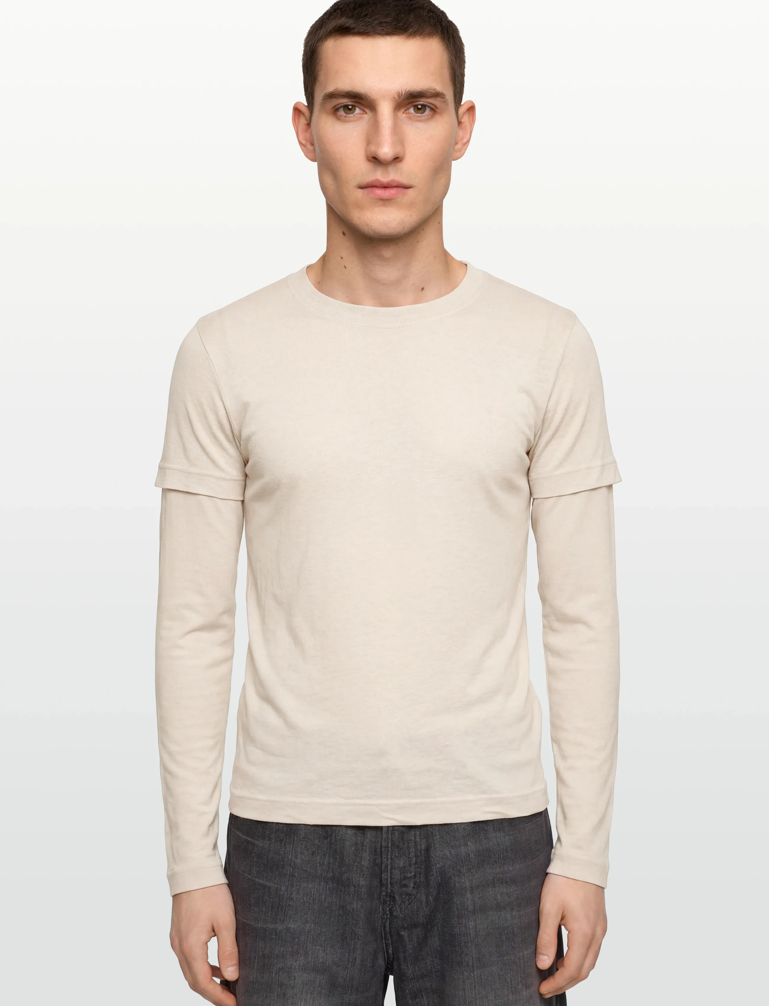 Hope - Peel longsleeve Ecru Hemp Rib - langärmelig - ecru hemp rib - 3